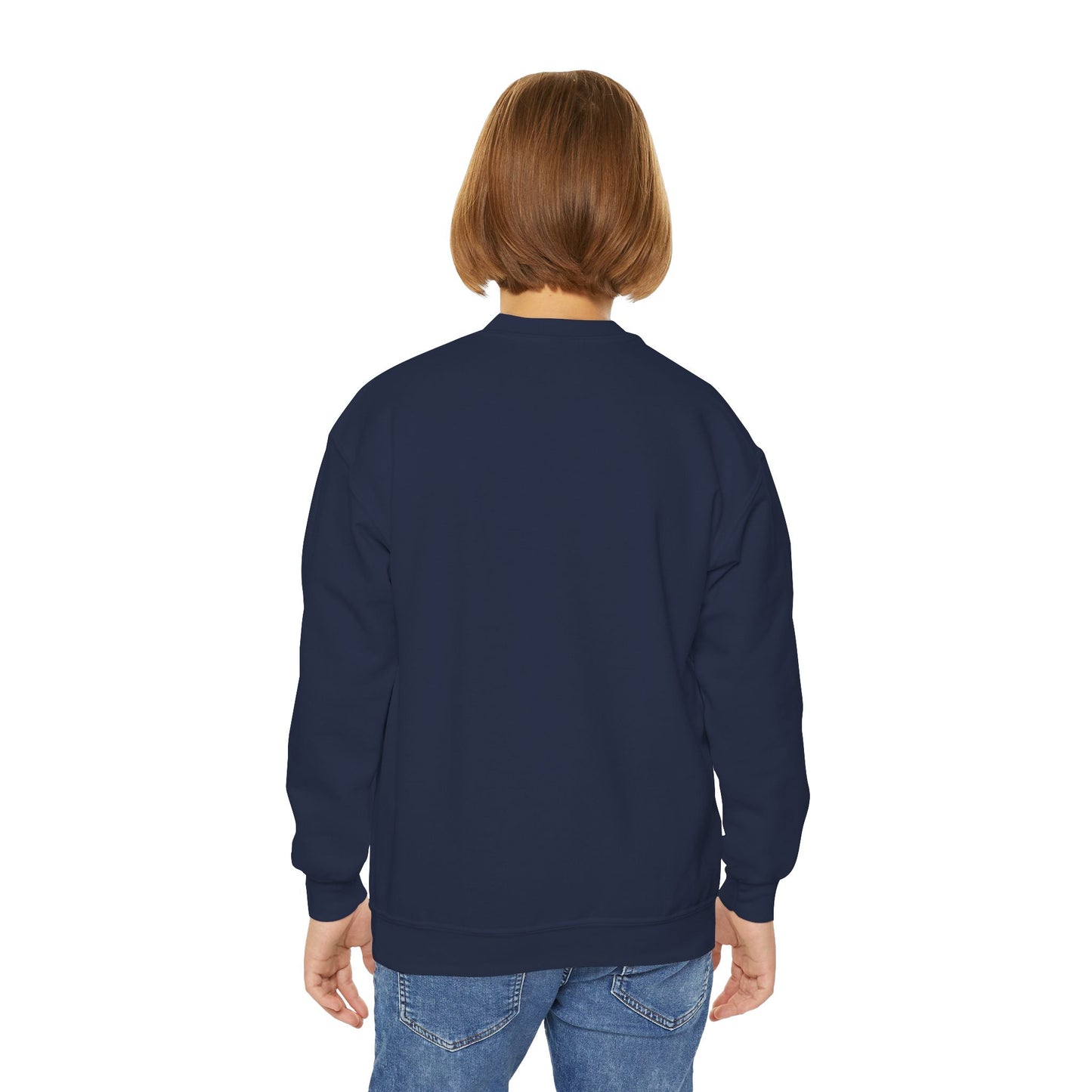Be Yourself Love Yourself Empowering Youth Crewneck Sweatshirt, Inspirational Apparel, Affirmation Gift, Motivational Sweatshirt, Positive Vibes Clothing