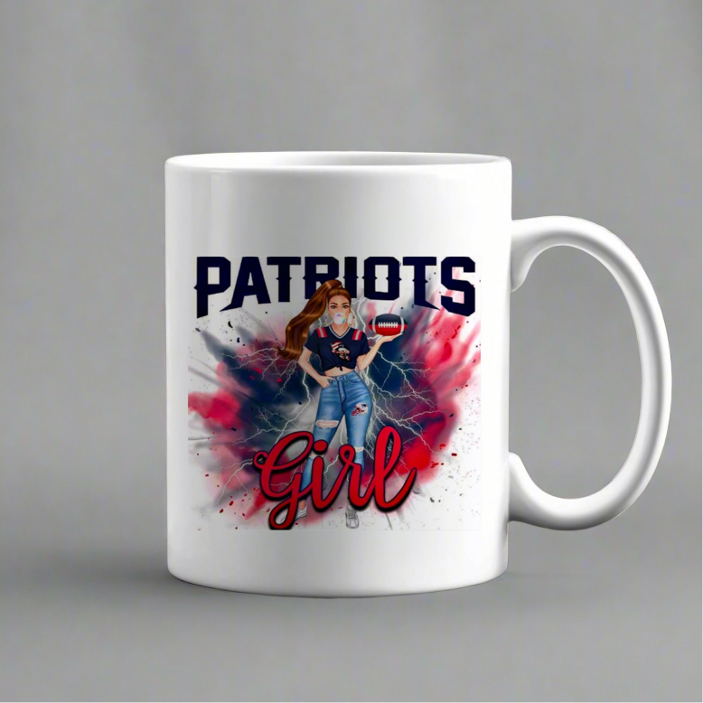 Patriot Girl Ceramic Mug | 11oz