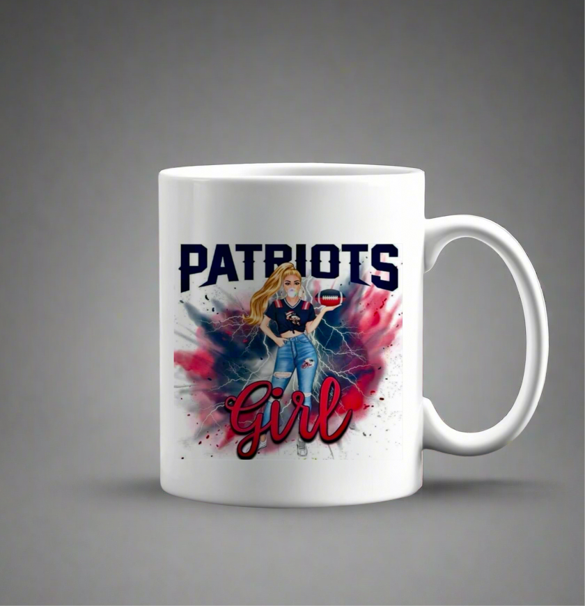 N.E Girl Ceramic Mug | 11oz