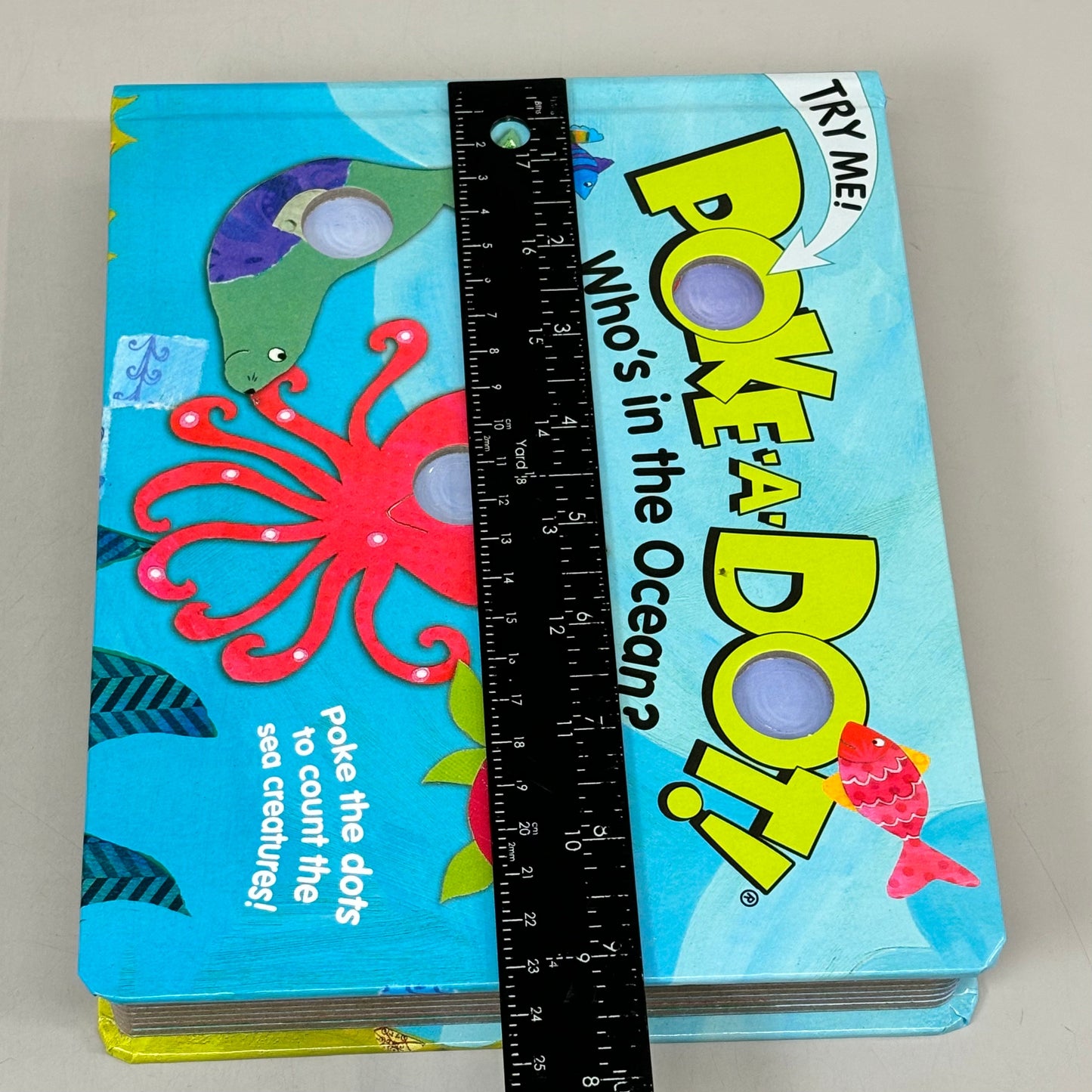 MELISSA & DOUG Who's in the Ocean Book Click & Pop Counting Book Hardback 31342