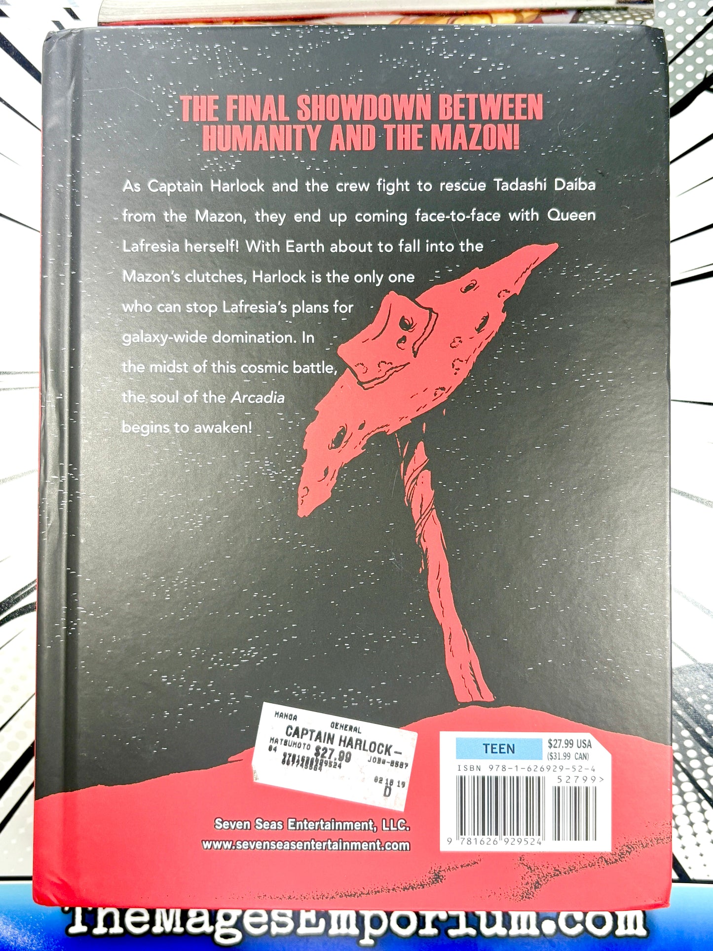 Captain Harlock Vol 3 Hardcover