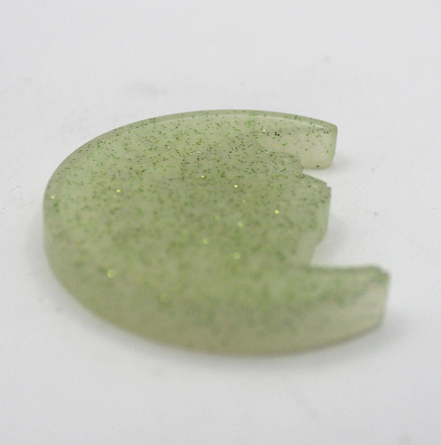 Resin Moon with Phases and Flower