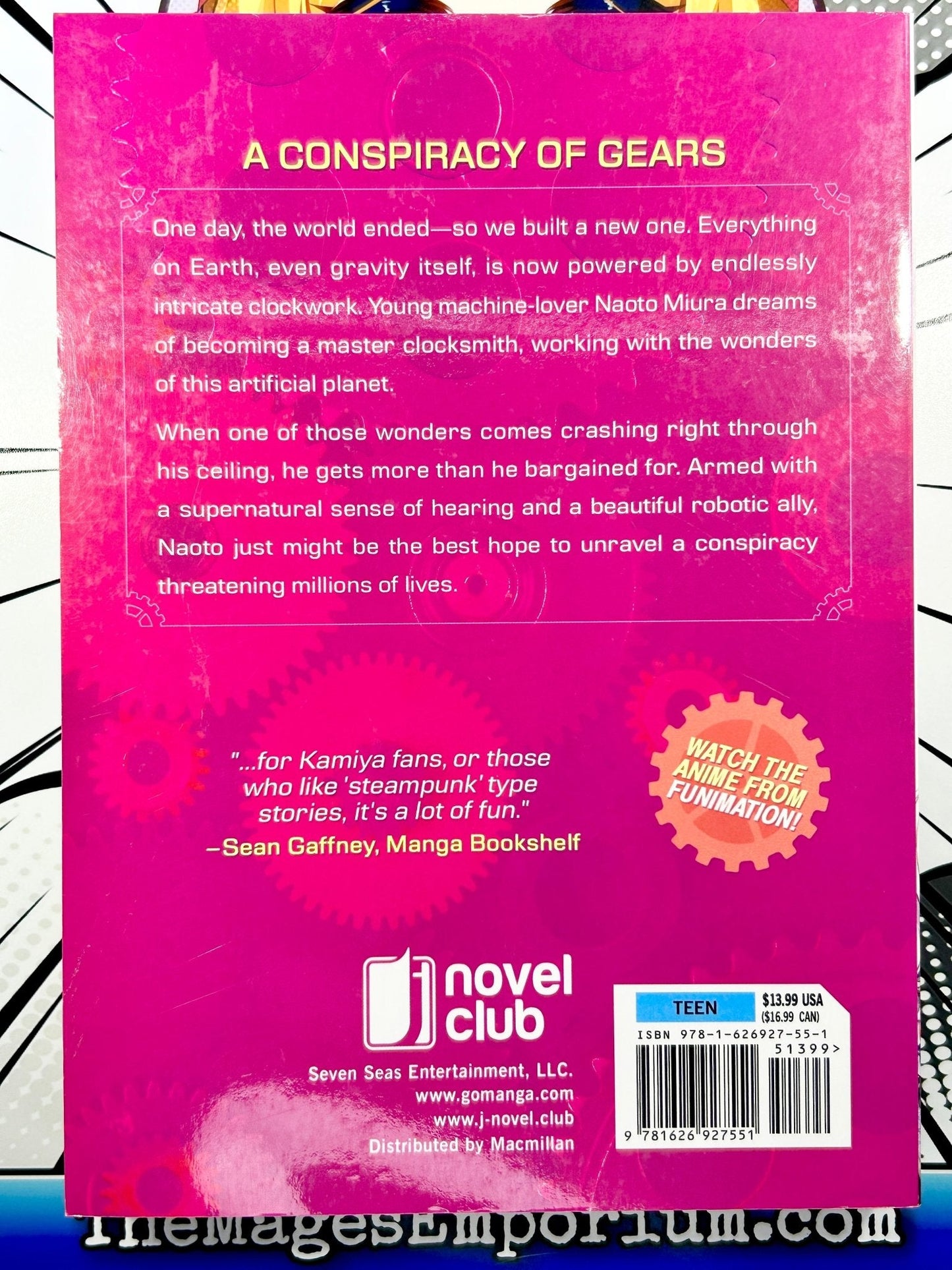 Clockwork Planet Vol 1 Light Novel