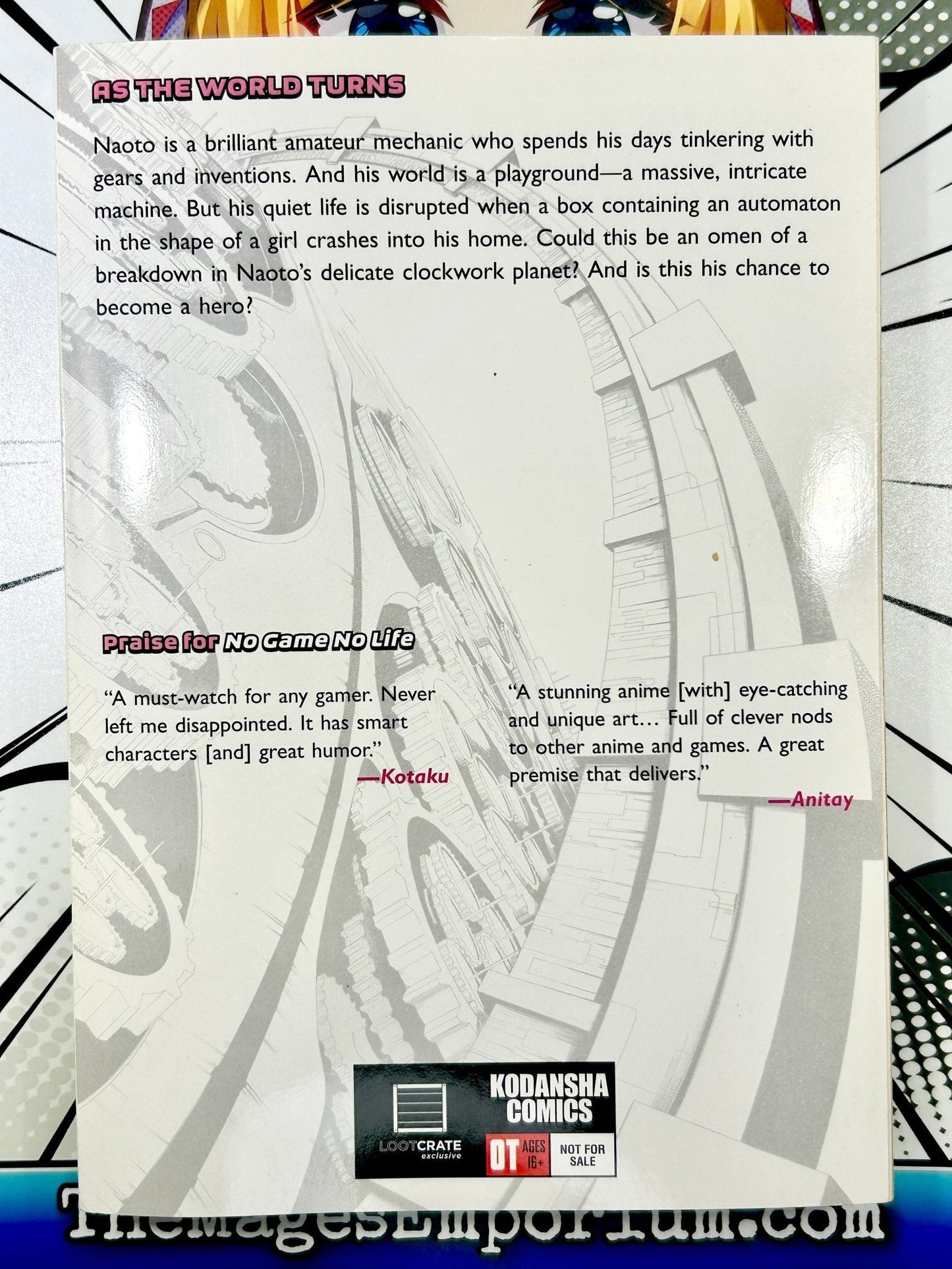 Clockwork Planet Vol 1 Loot Crate Exclusive