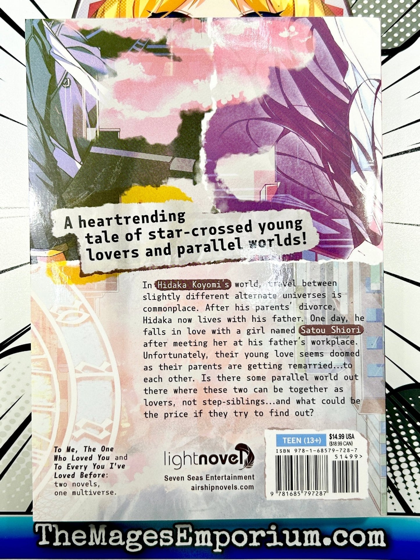 To Me, The One Who Loved You Light Novel