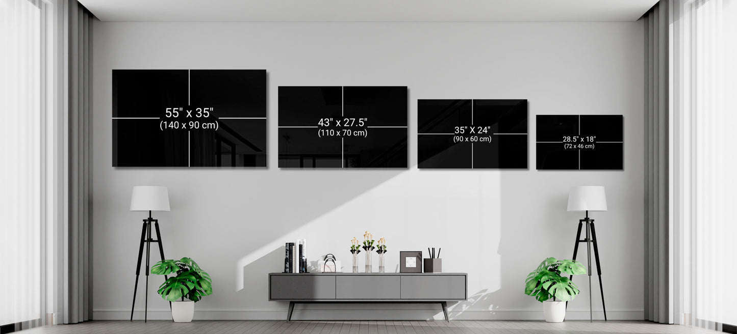 Advices Glass Wall Art