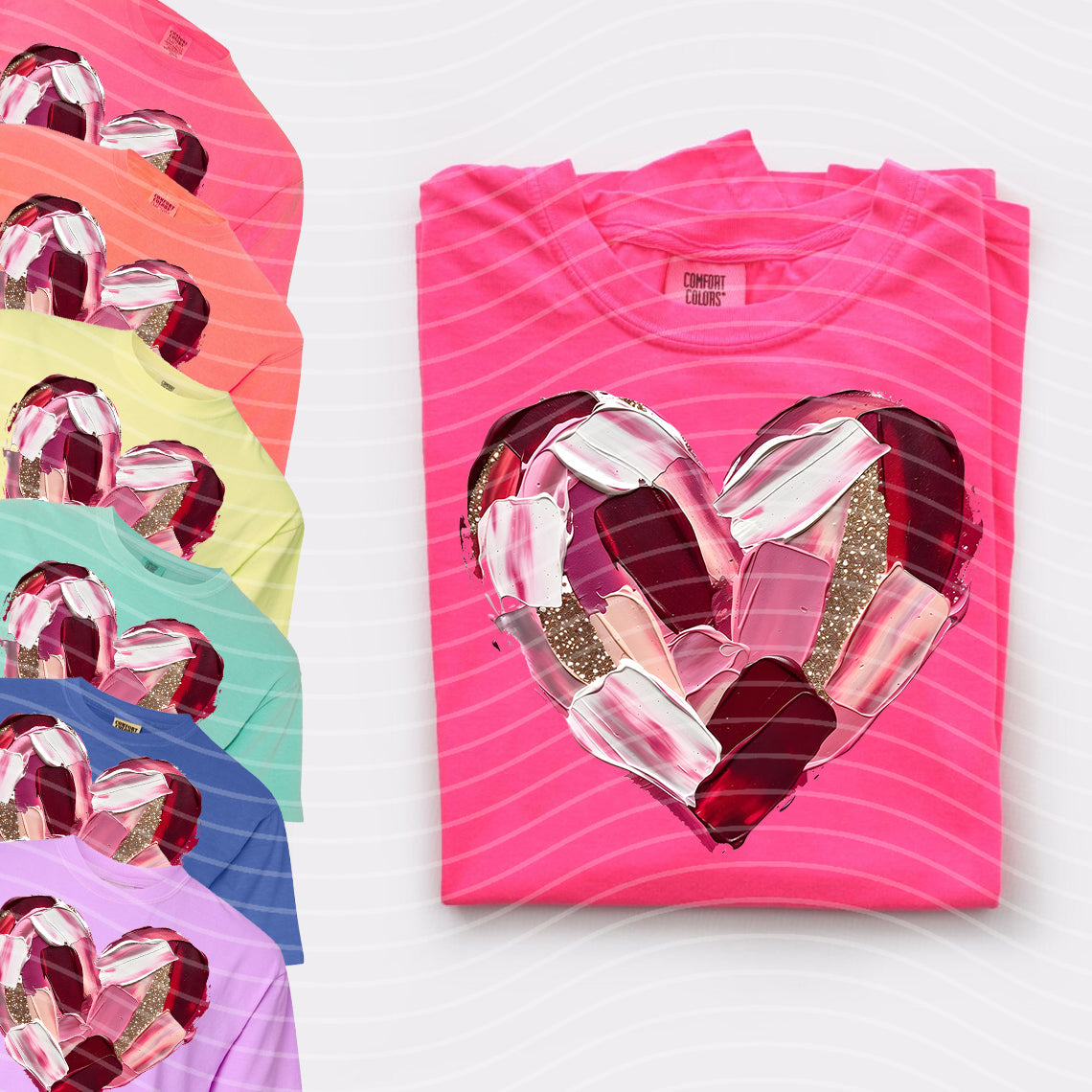 Painted Heart Graphic Tee