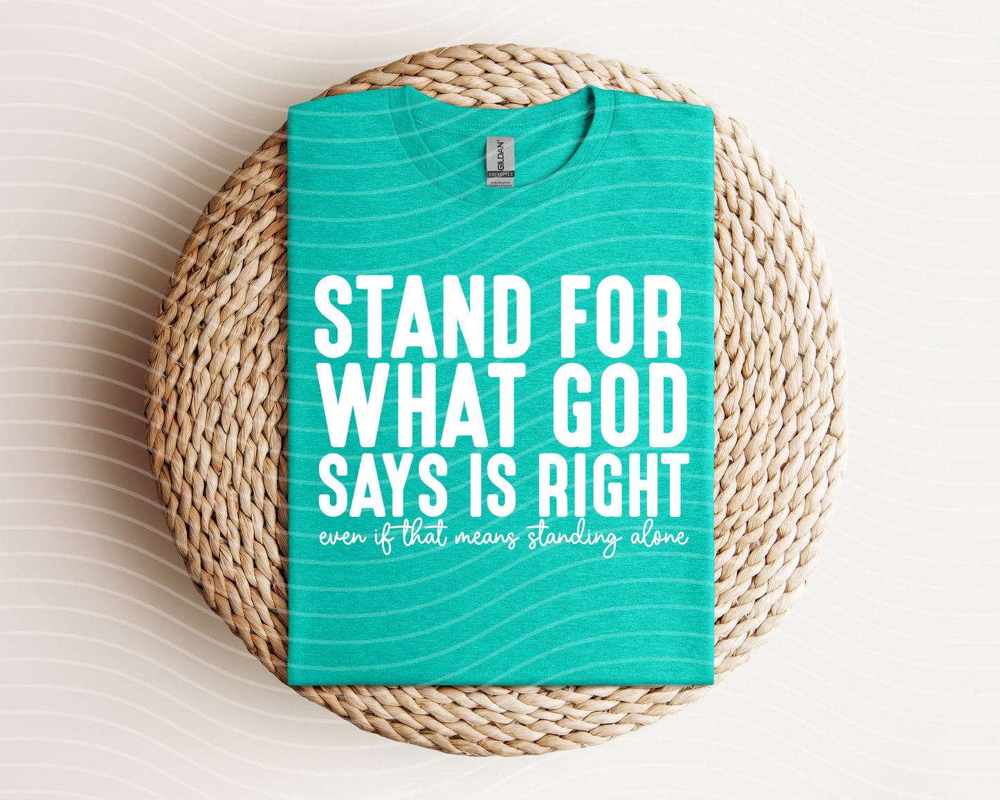 Stand for What God Says is Right Graphic Tee