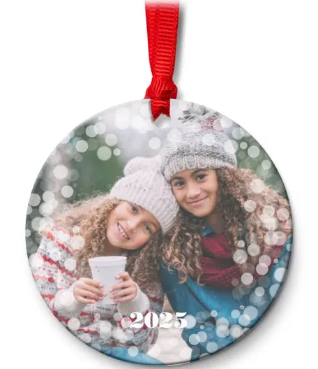 Personalized Glass Ornament