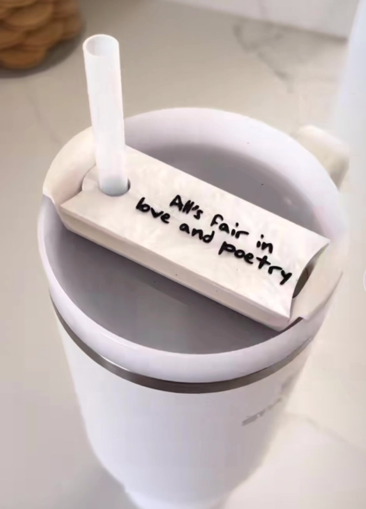 All’s Fair | Poetry Lid Topper