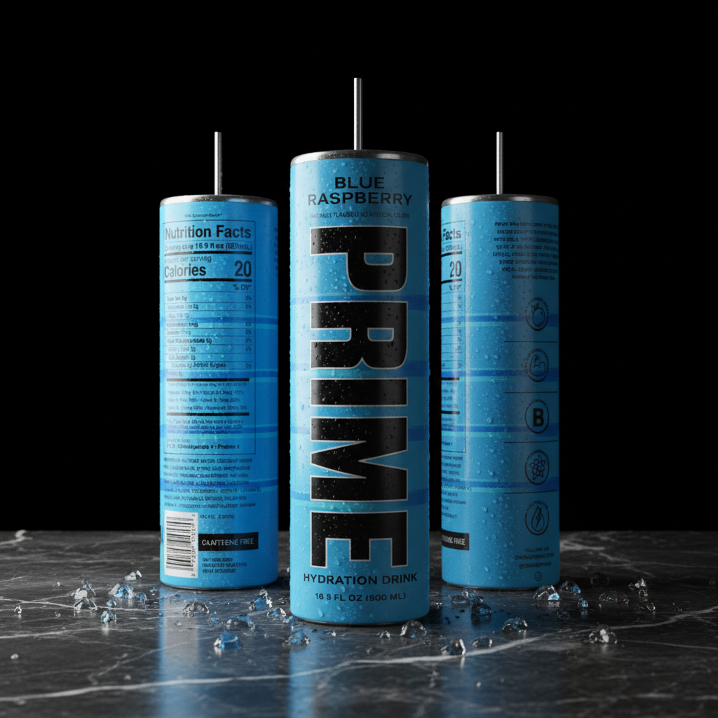 Colorful Prime Energy 20 ounce tumbler