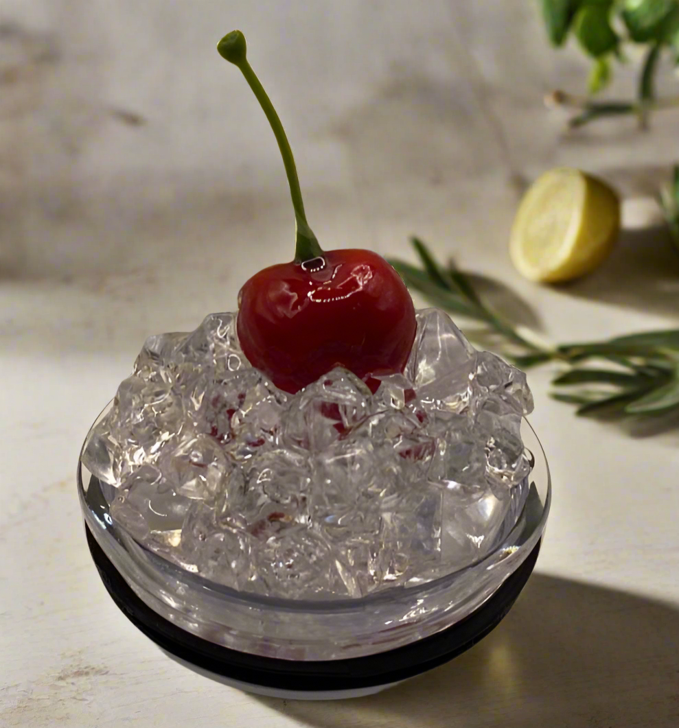 3D Iced Fruit Lid Topper
