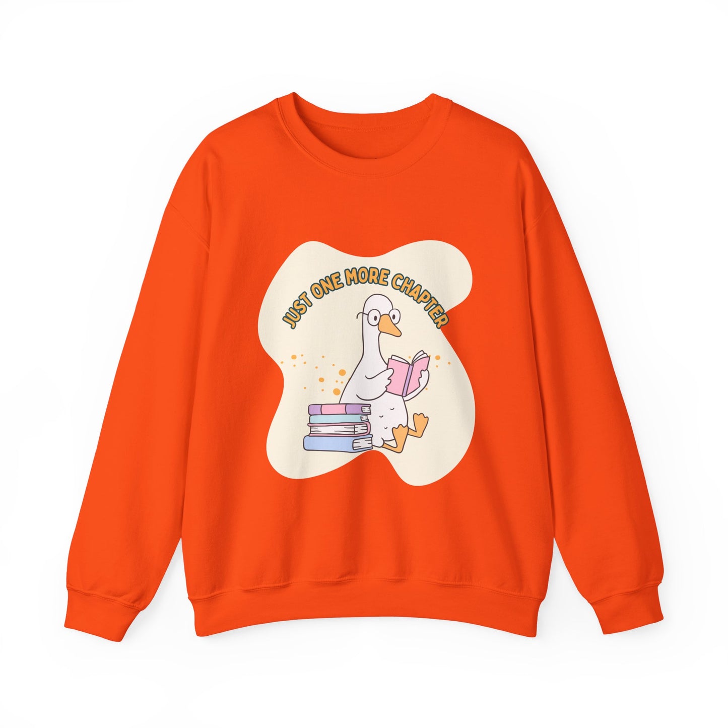 Just One More Chapter Sweatshirt, Perfect Gift for Book Lovers, Literary Apparel, Cozy Reading Gift, Cute Bookworm Crewneck