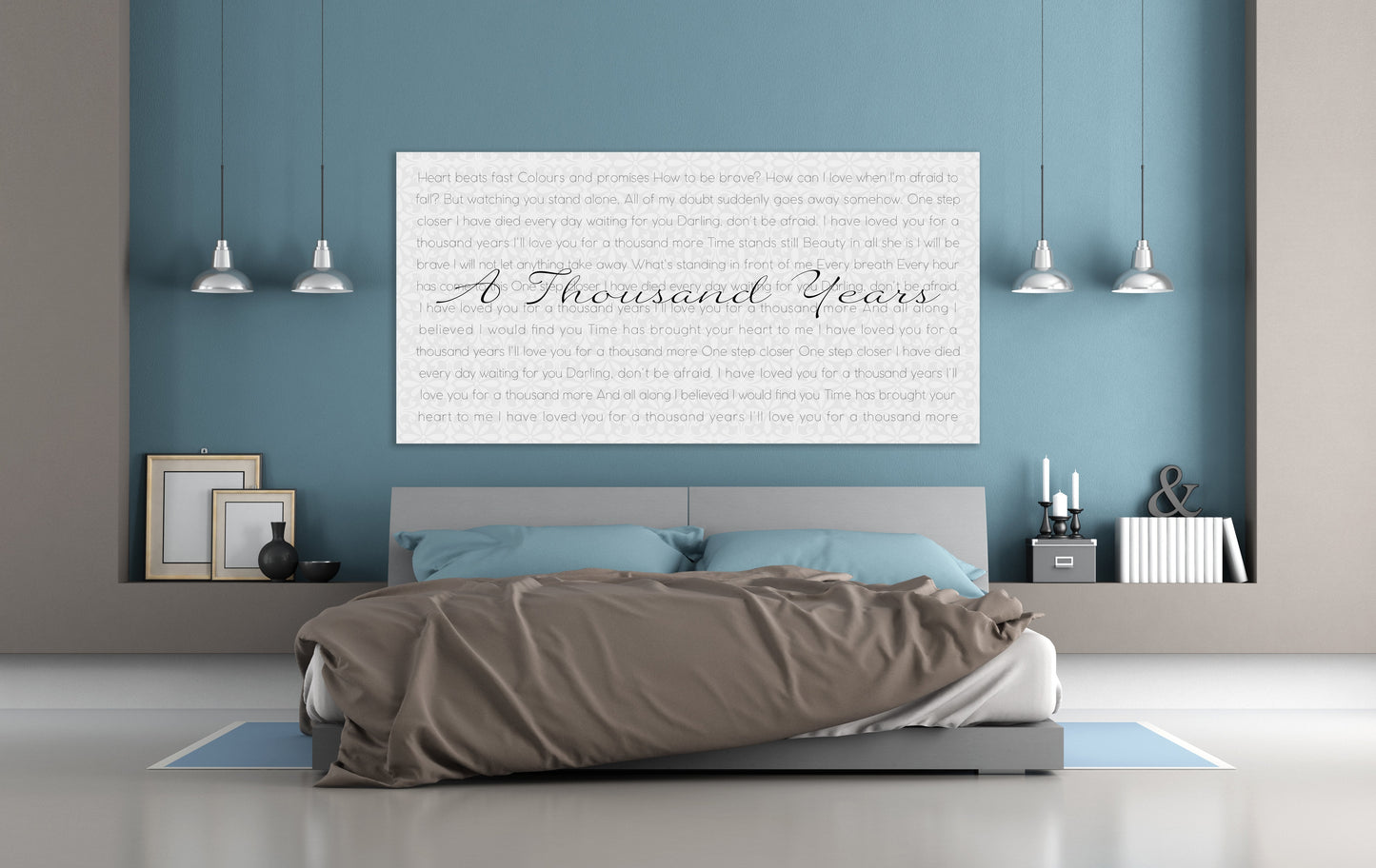 Lyric Canvas Art