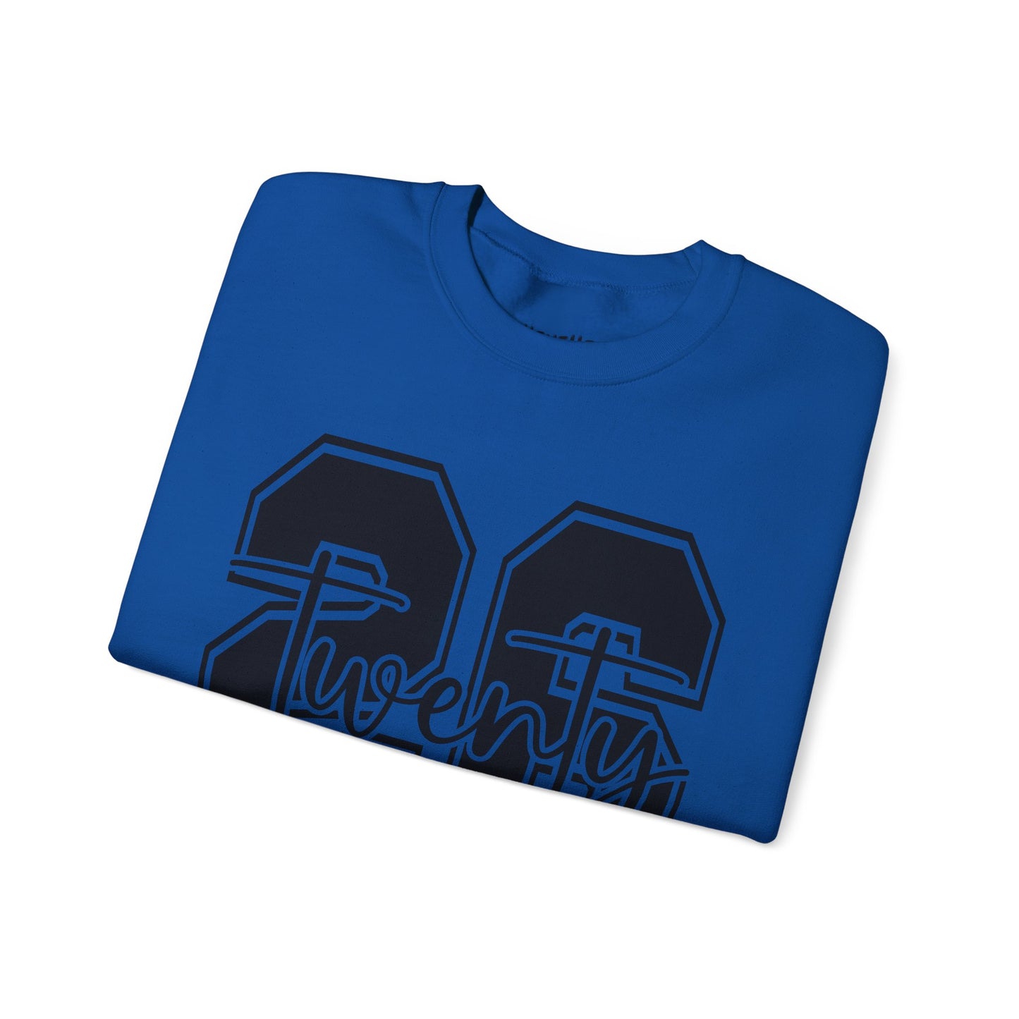 2026 Happy New Year Crewneck Sweatshirt — "Twenty twenty-six" Graphic Pullover