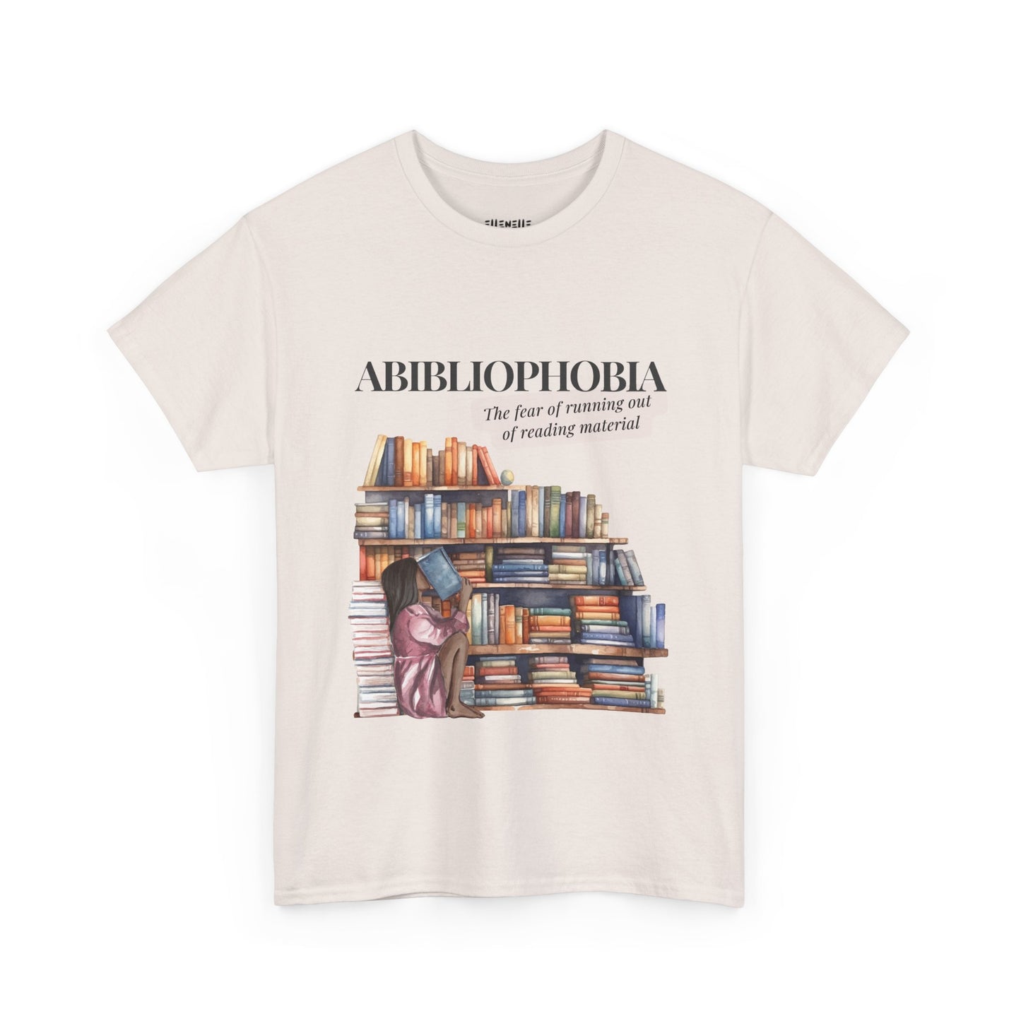 Book-lover, Abibliophobia Definition, Unisex Tee