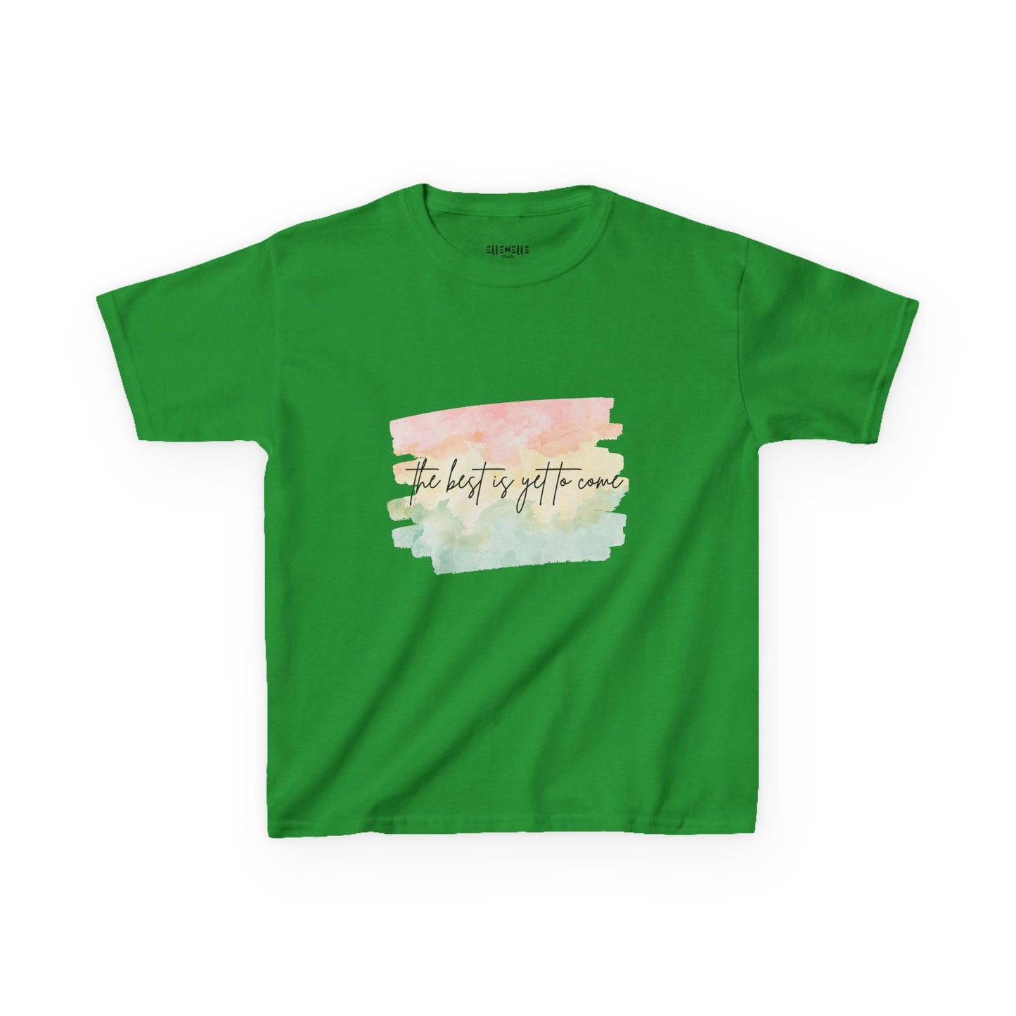 The Best Is Yet To Come Motivational Kids T-Shirt, Positive Affirmation Shirt, Gift for Children, Encouraging Apparel