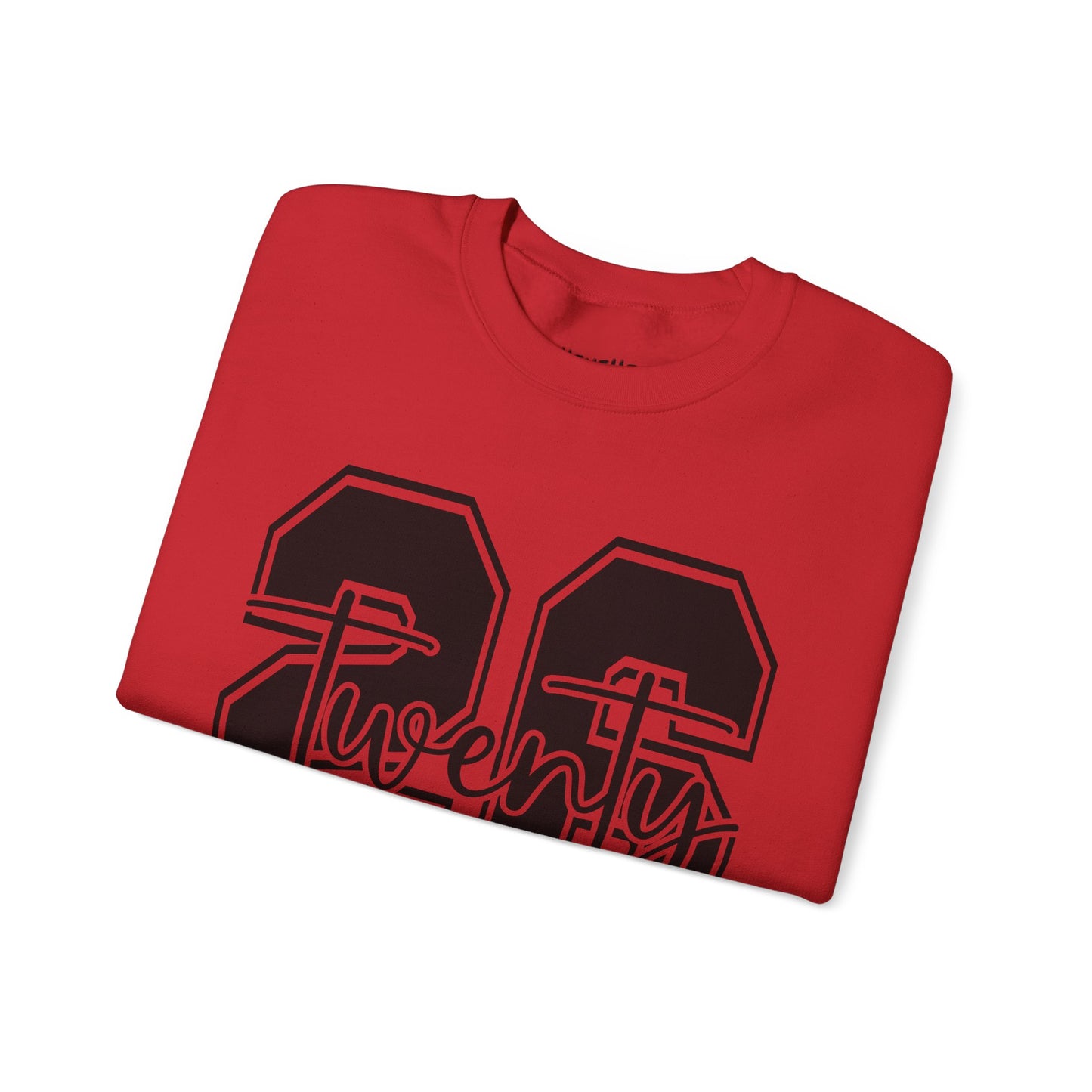 2026 Happy New Year Crewneck Sweatshirt — "Twenty twenty-six" Graphic Pullover