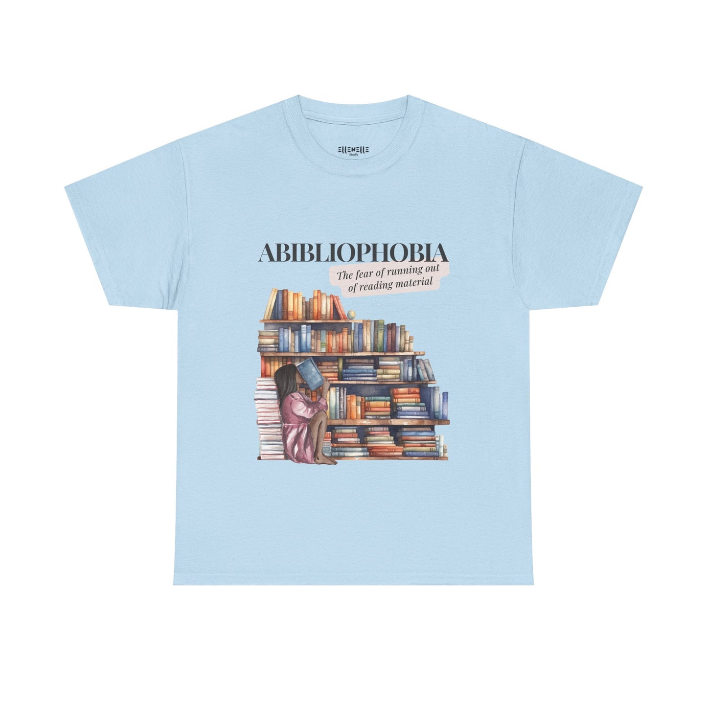 Book-lover, Abibliophobia Definition, Unisex Tee