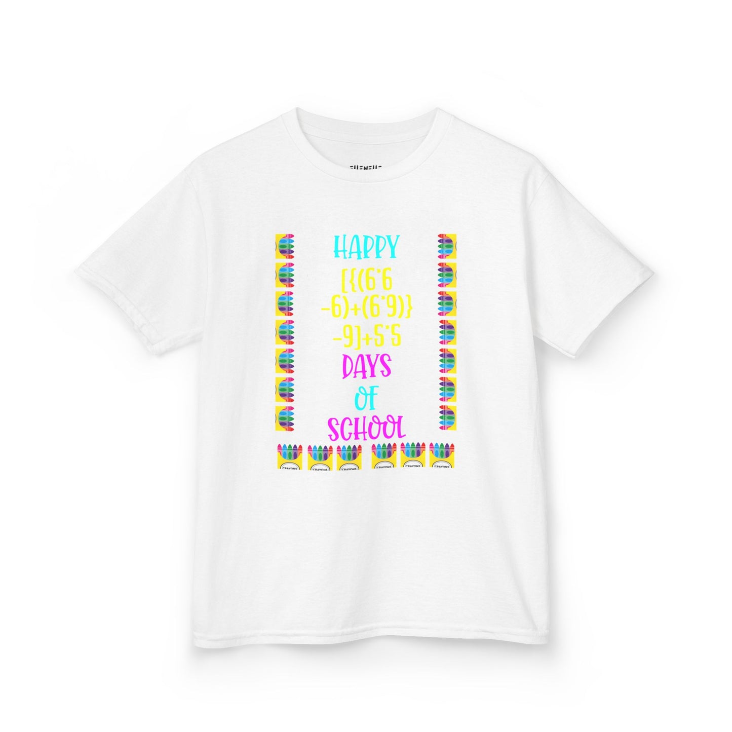 Crayons 100 Days of School Celebration Shirt