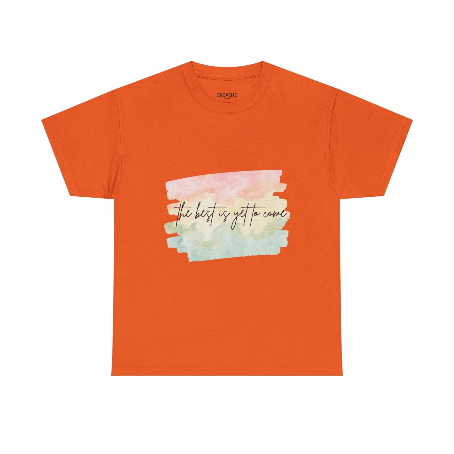 The Best Is Yet To Come Empowering Unisex Heavy Cotton Tee, Self-Love T-Shirt, Affirmation Apparel, Gift for Friends, Motivational Clothing