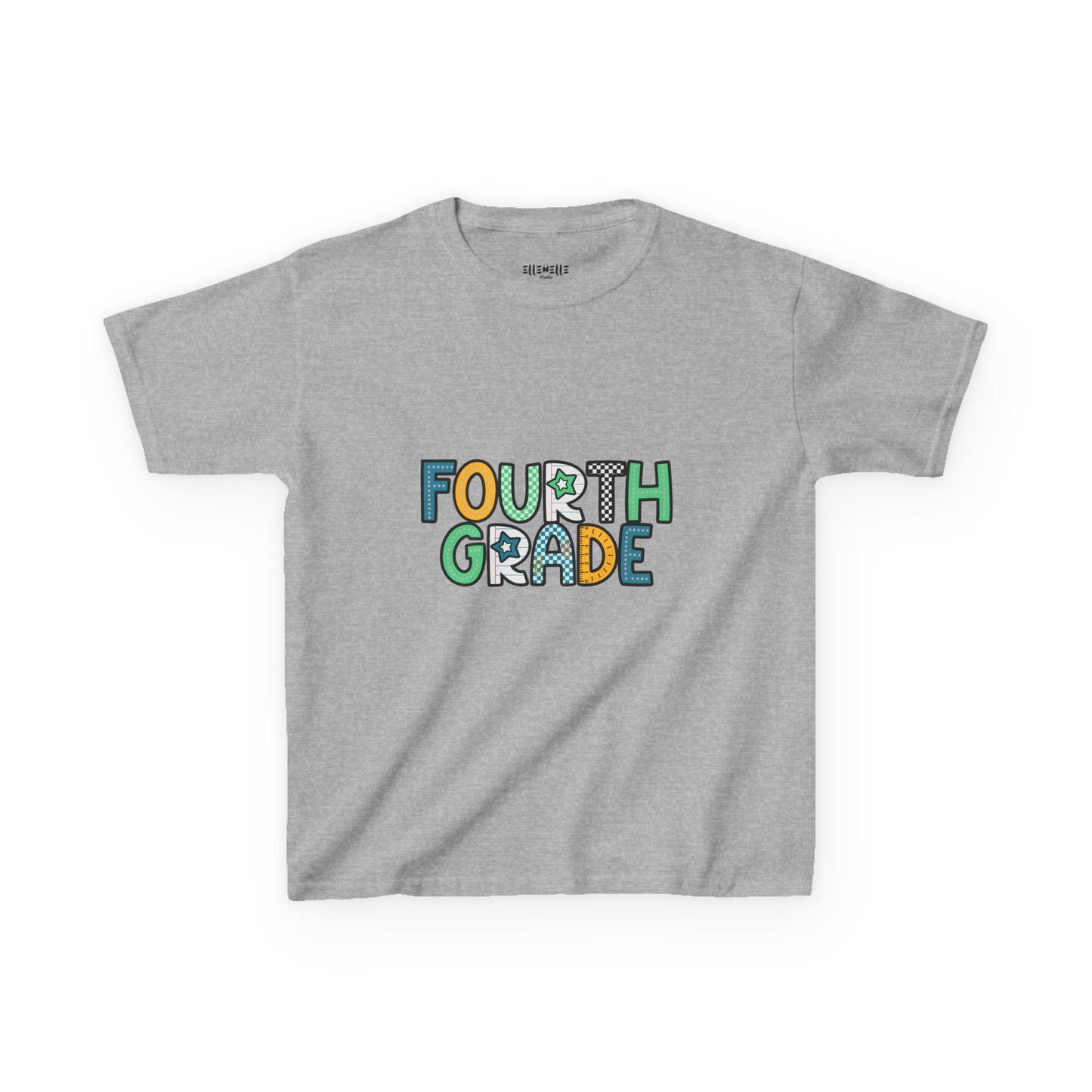 Copy of Fourth Grade T‑Shirt — Blue Back-to-School Tee
