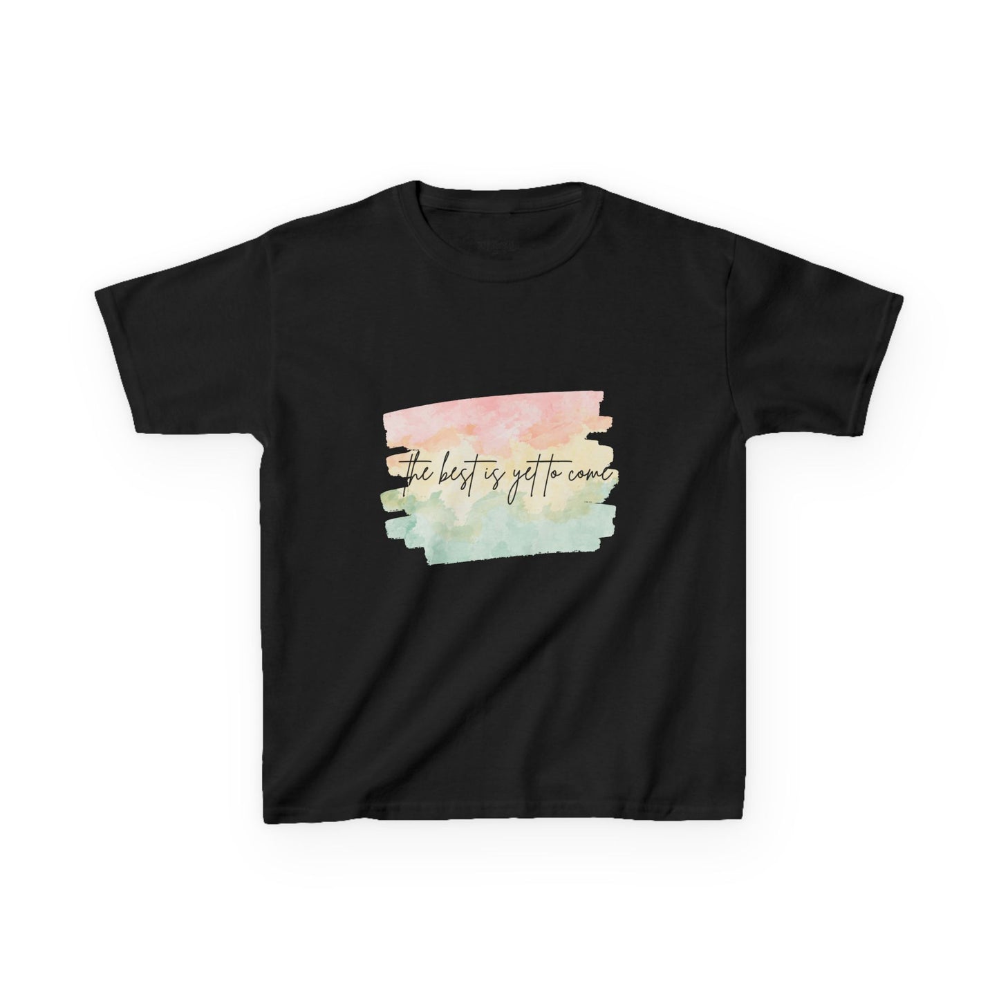 The Best Is Yet To Come Motivational Kids T-Shirt, Positive Affirmation Shirt, Gift for Children, Encouraging Apparel