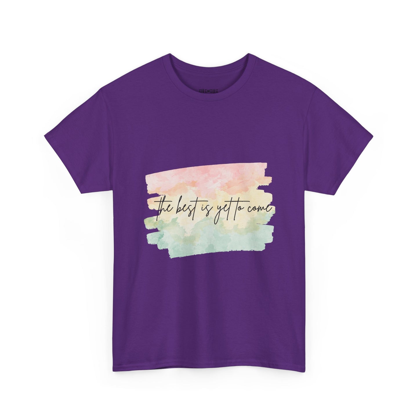 The Best Is Yet To Come Empowering Unisex Heavy Cotton Tee, Self-Love T-Shirt, Affirmation Apparel, Gift for Friends, Motivational Clothing