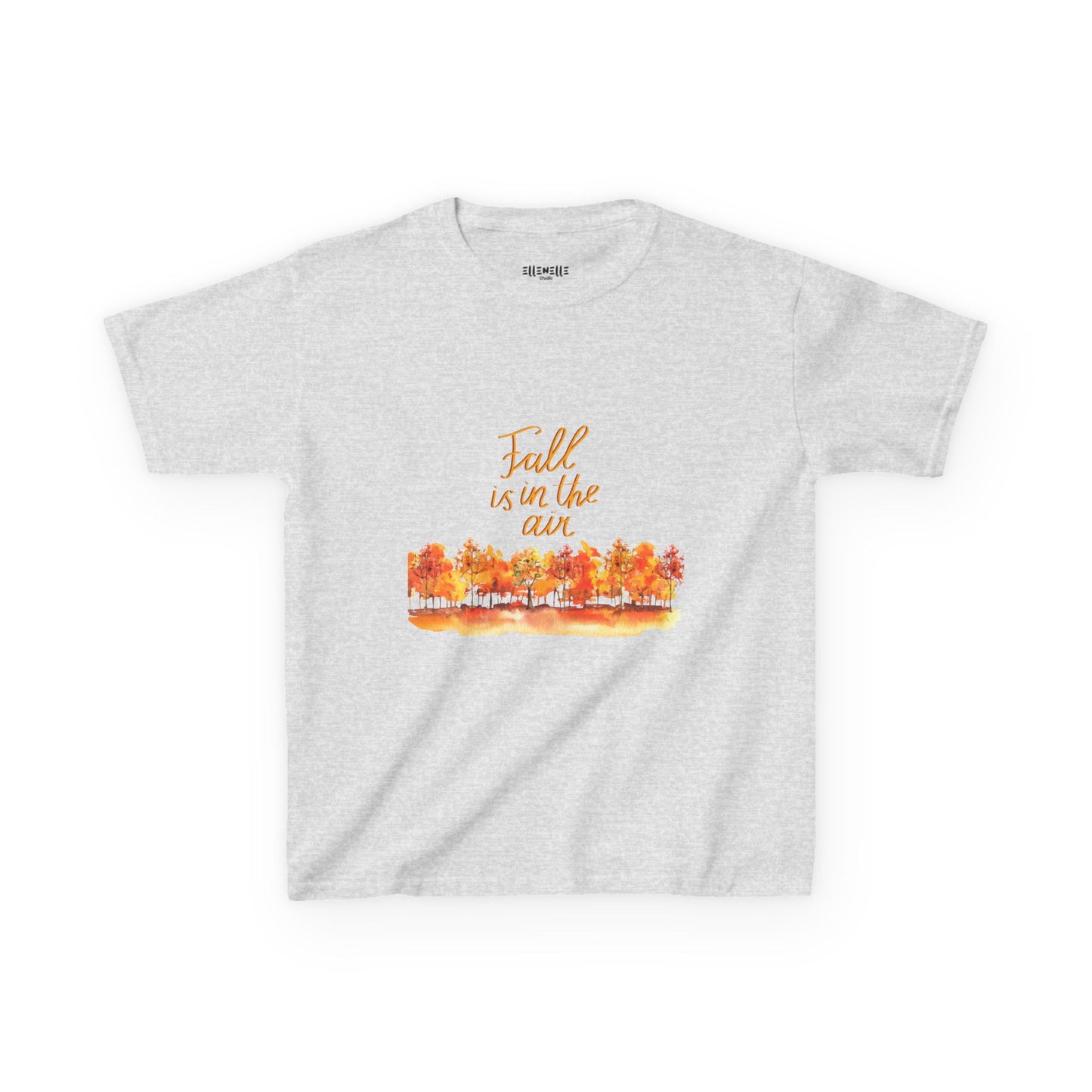Fall is in the Air Cotton Tee, Autumn Tee, Fall Celebration T-Shirt