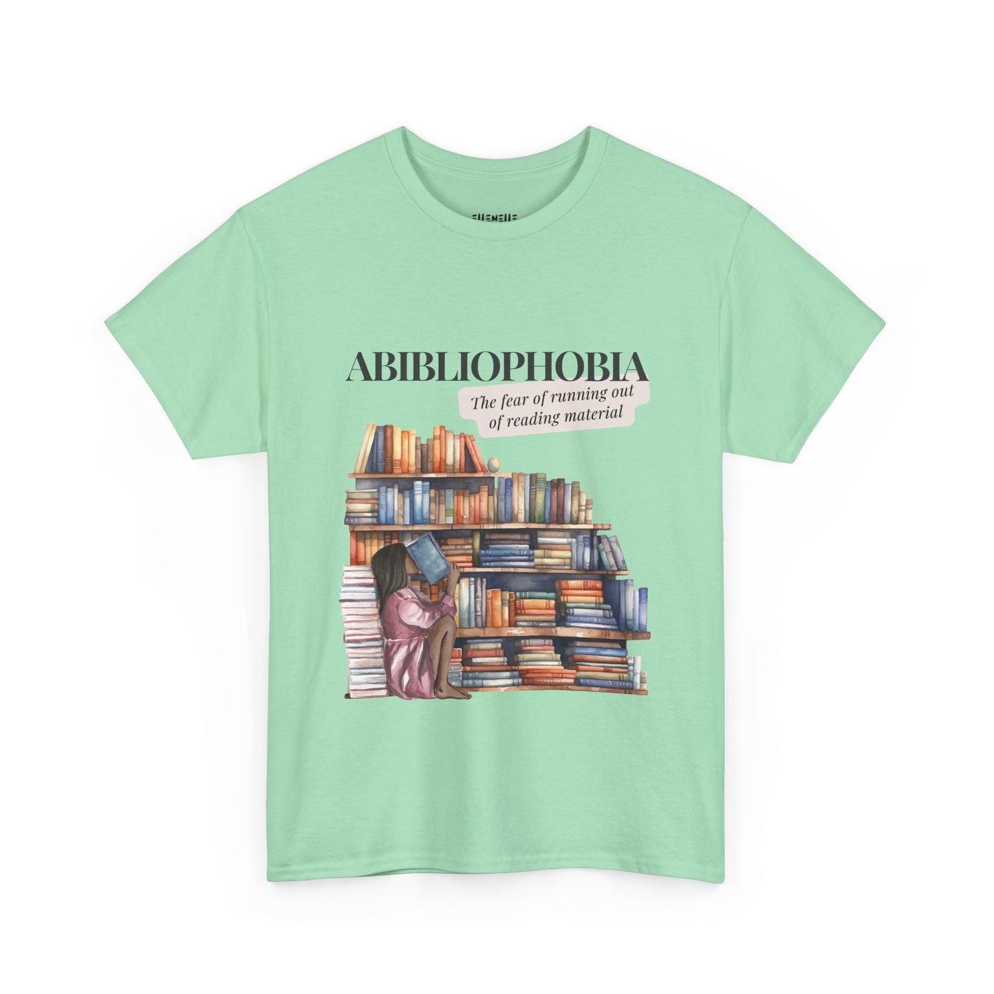 Book-lover, Abibliophobia Definition, Unisex Tee