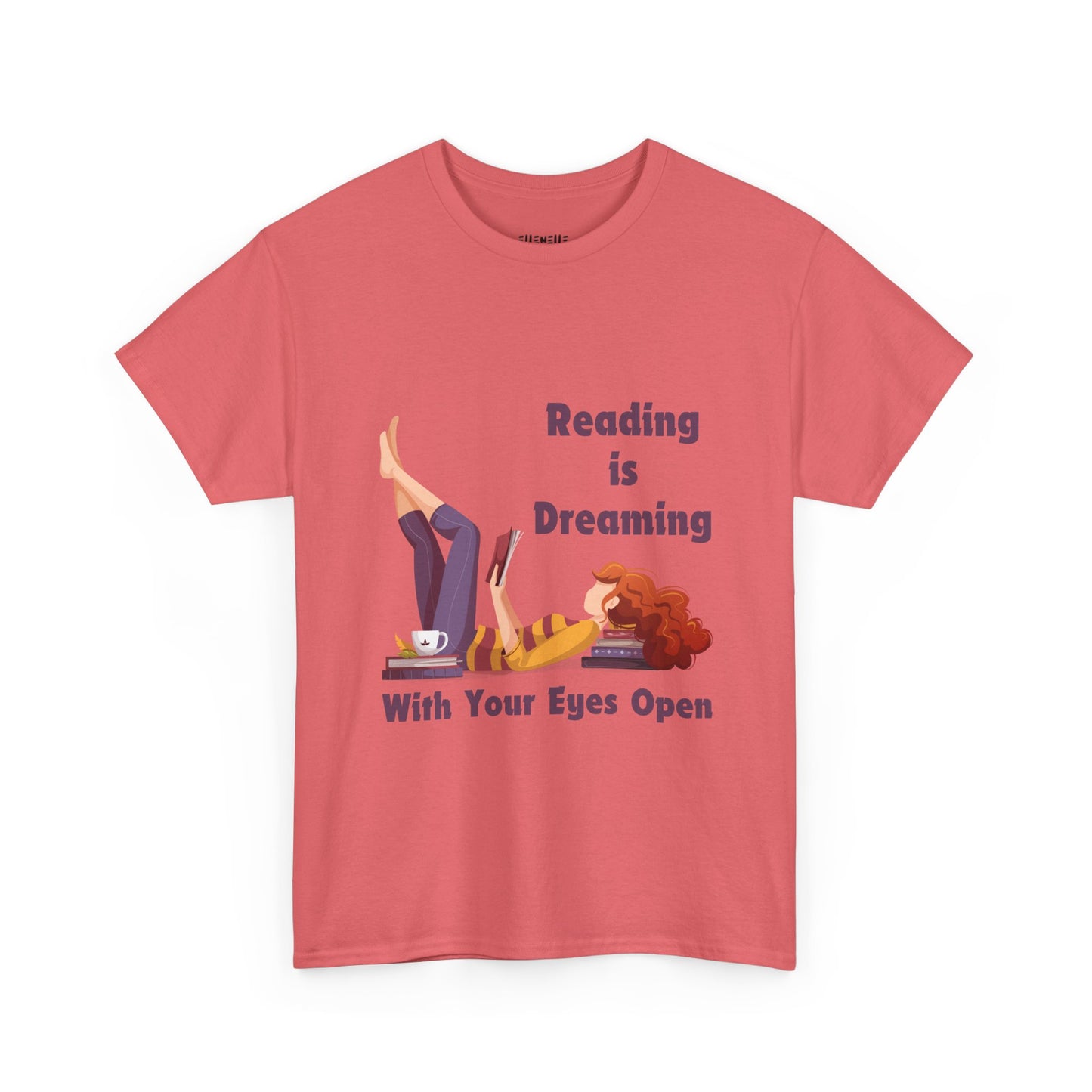 Reading is Dreaming With My Eyes Open... T-Shirt, Unisex Tee