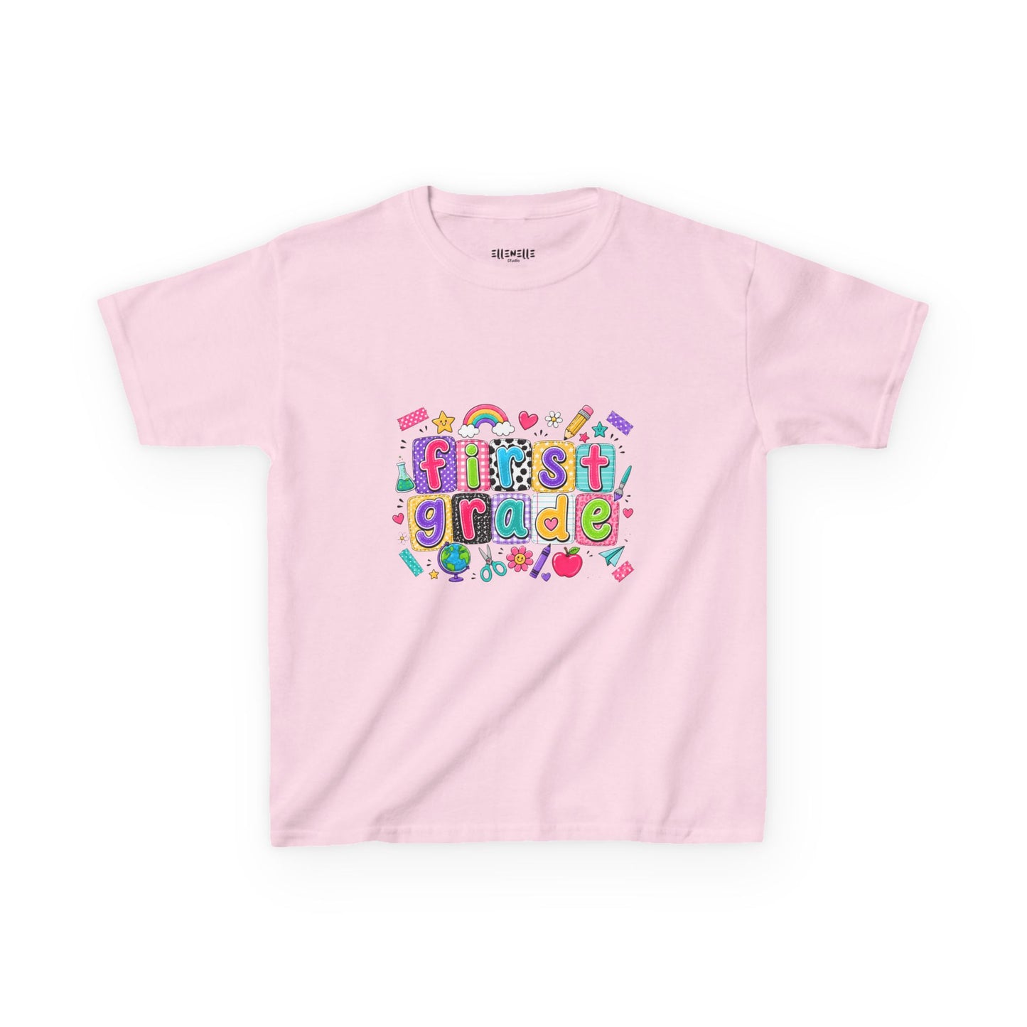 First Grade T‑Shirt — Bright Back-to-School Tee
