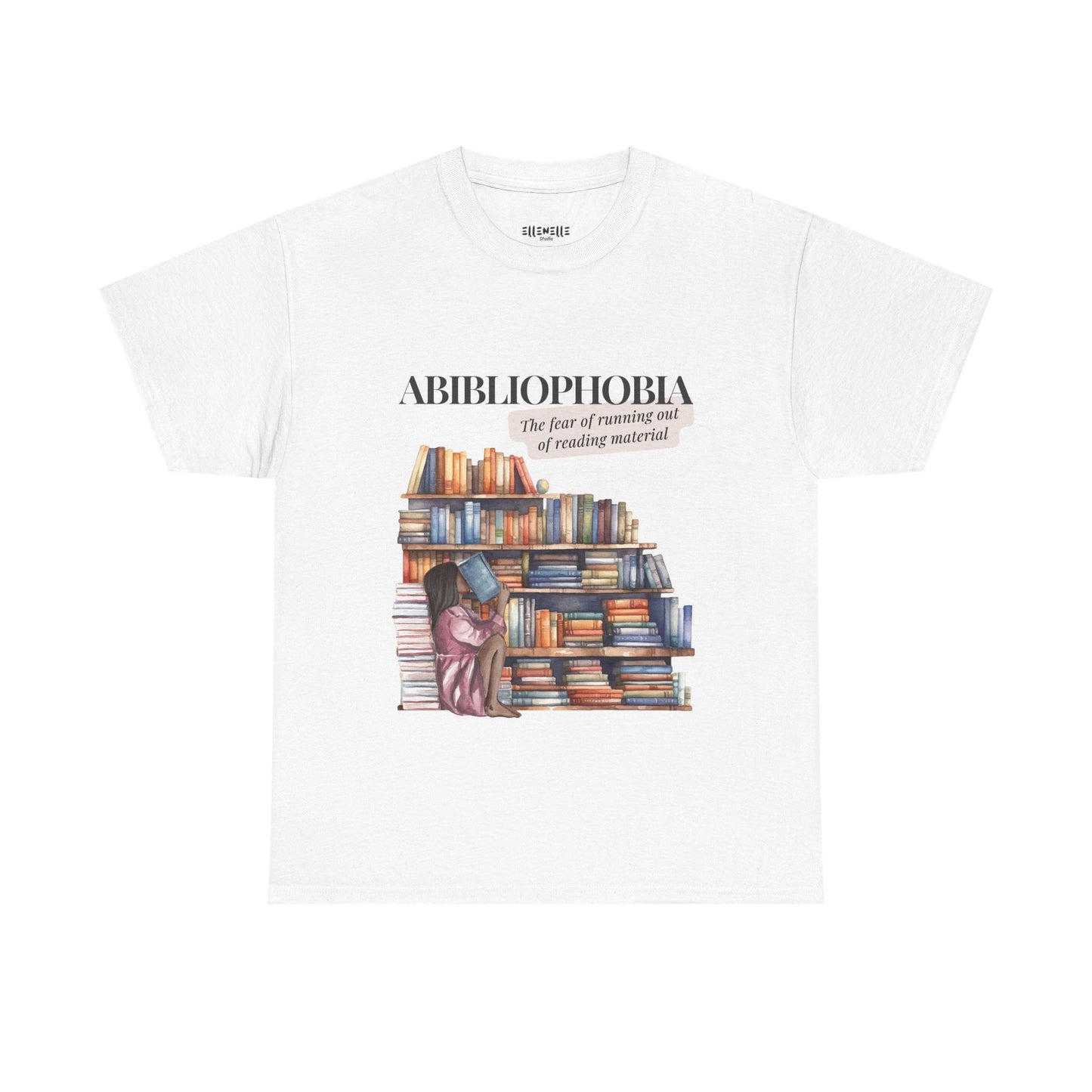 Book-lover, Abibliophobia Definition, Unisex Tee
