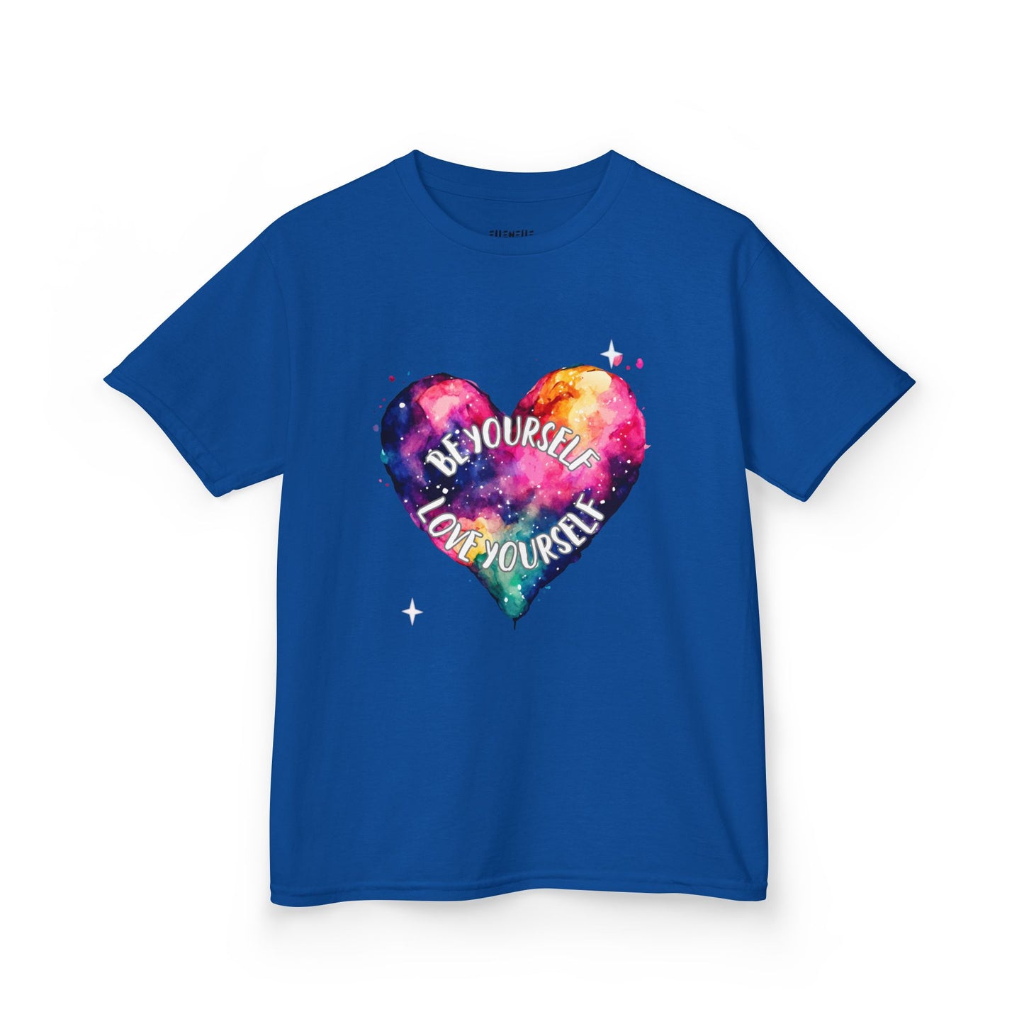 Be Yourself Love Yourself Motivational Kids T-Shirt, Positive Affirmation Shirt, Gift for Children, Encouraging Apparel