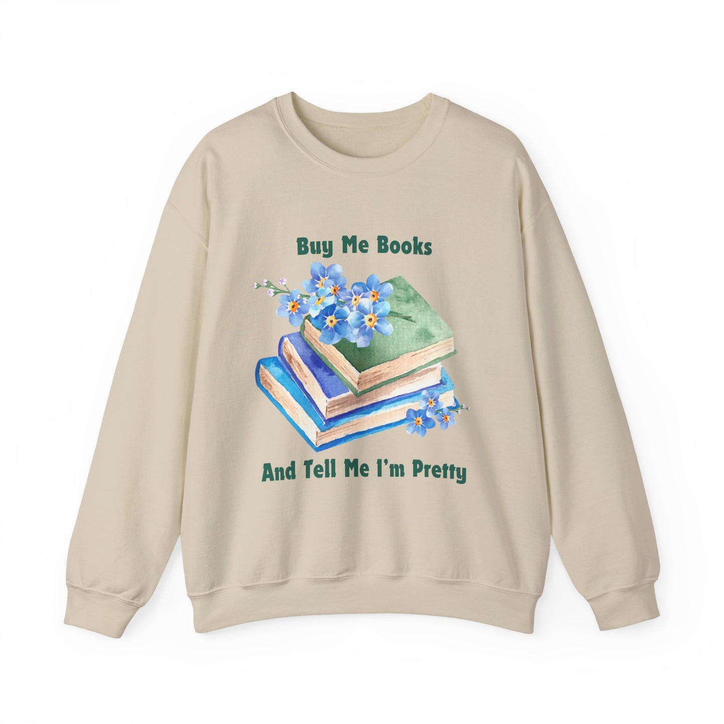 Buy Me Books, Cozy Bibliophile Sweatshirt, Perfect Gift for Book Lovers, Literary Apparel, Cozy Reading Gift, Cute Bookworm Crewneck