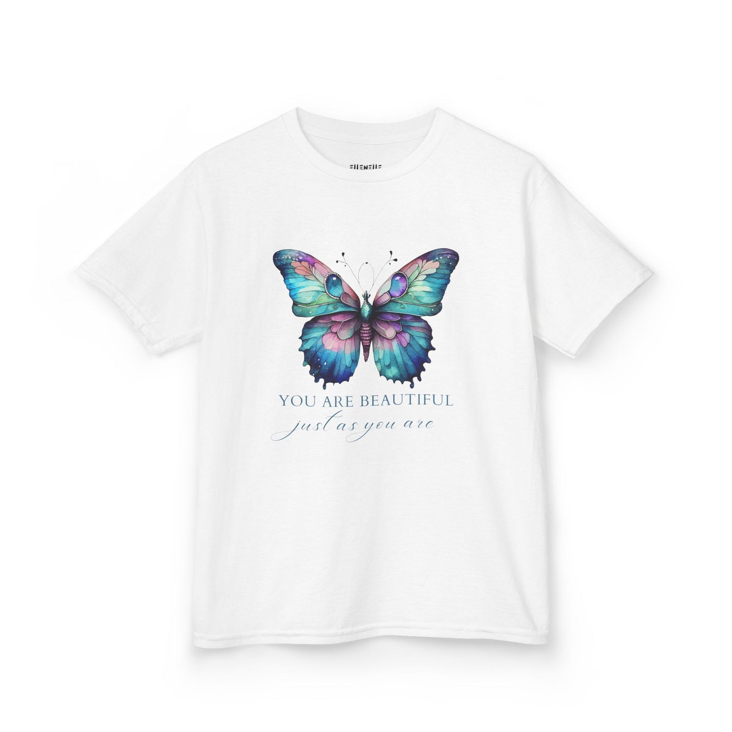 You Are  Beautiful Motivational Kids T-Shirt, Positive Affirmation Shirt, Gift for Children, Encouraging Apparel