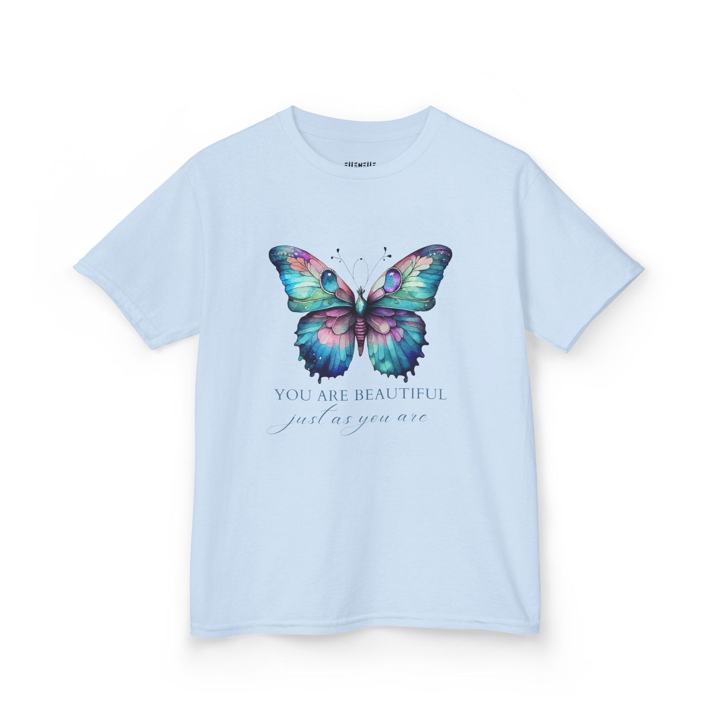 You Are  Beautiful Motivational Kids T-Shirt, Positive Affirmation Shirt, Gift for Children, Encouraging Apparel
