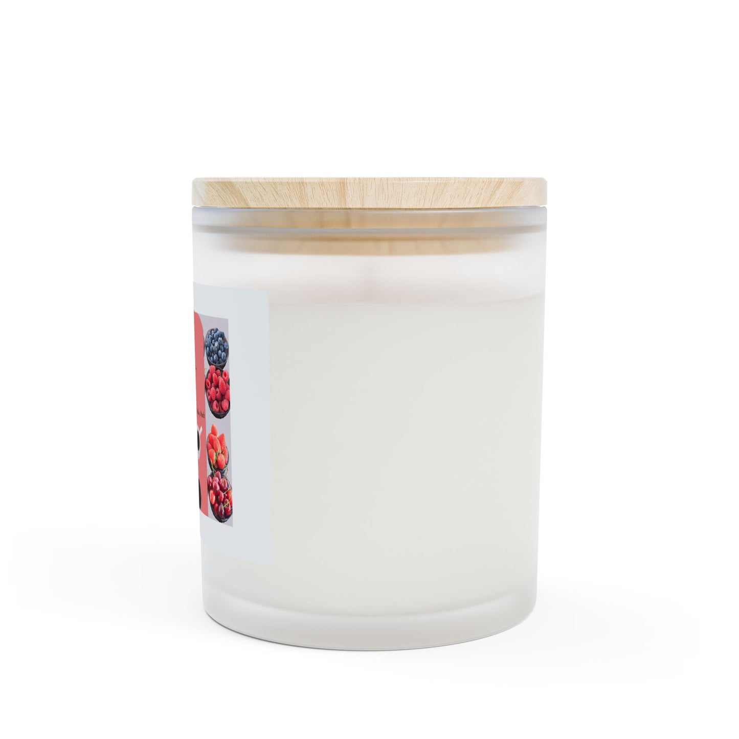 Berry Compote Scented Candle - 11oz Frosted Glass