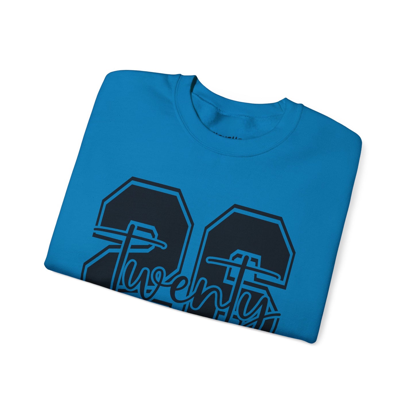 2026 Happy New Year Crewneck Sweatshirt — "Twenty twenty-six" Graphic Pullover