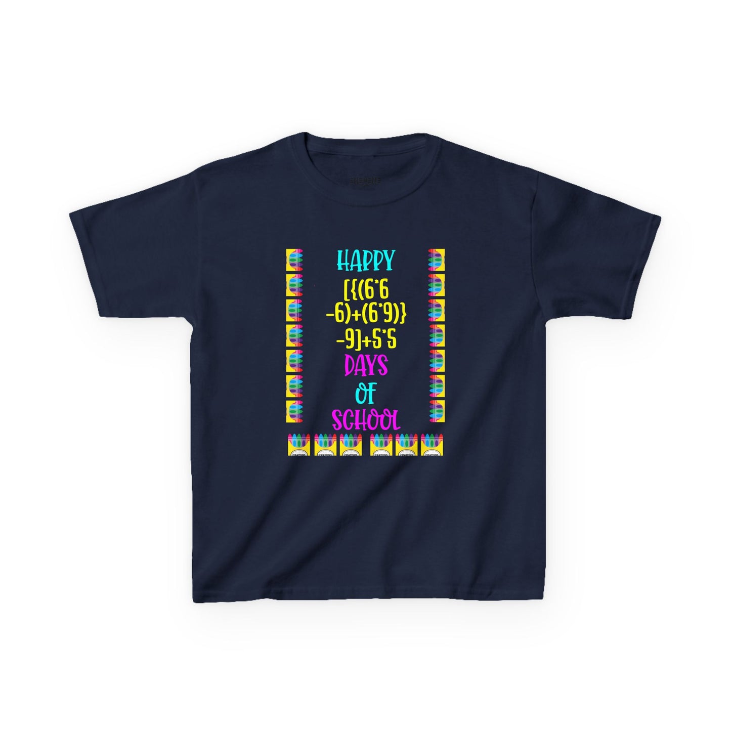 Crayons 100 Days of School Celebration Shirt