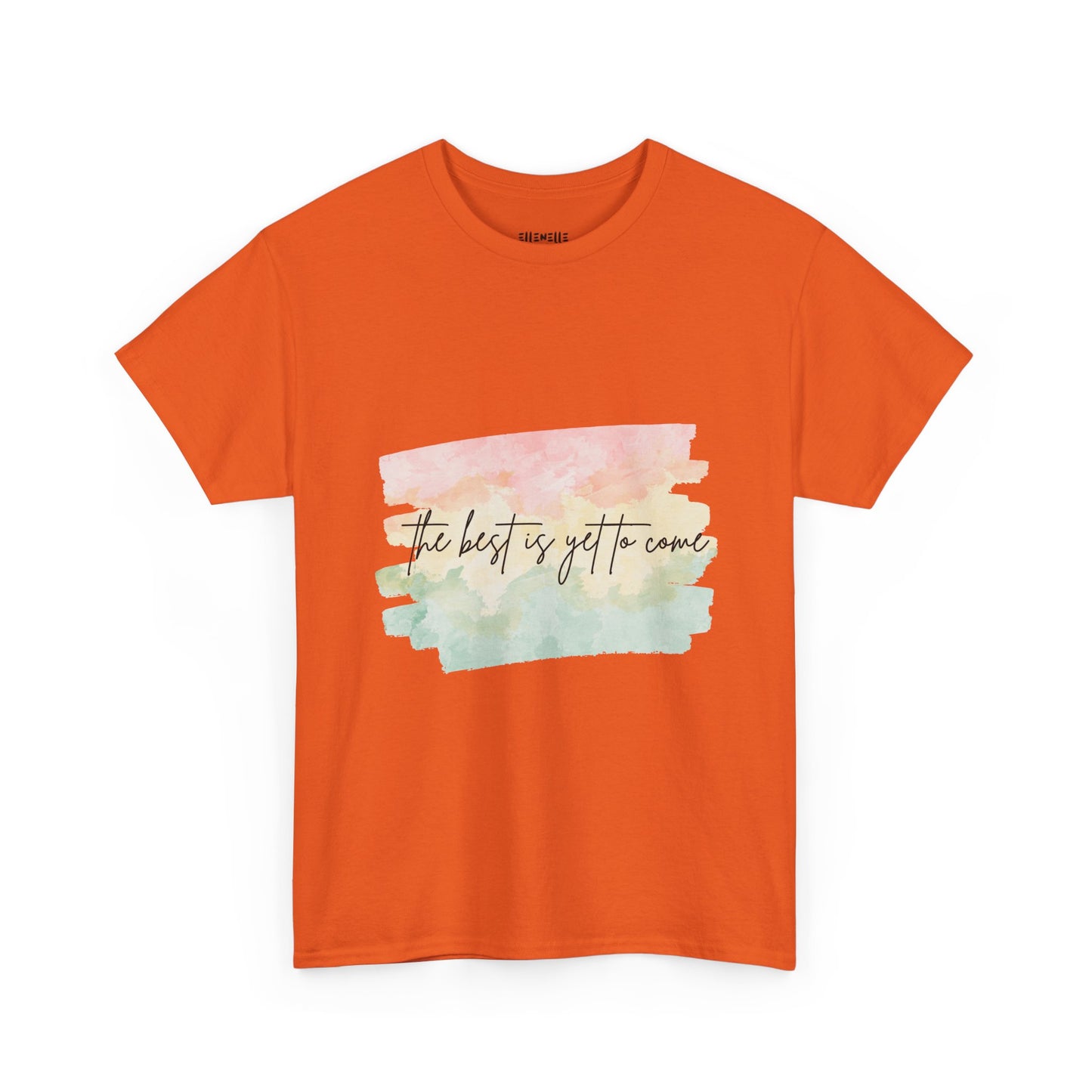 The Best Is Yet To Come Empowering Unisex Heavy Cotton Tee, Self-Love T-Shirt, Affirmation Apparel, Gift for Friends, Motivational Clothing