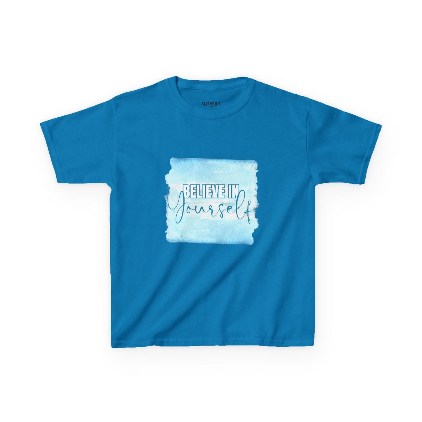 Believe in Yourself Motivational Kids T-Shirt, Positive Affirmation Shirt, Gift for Children, Encouraging Apparel
