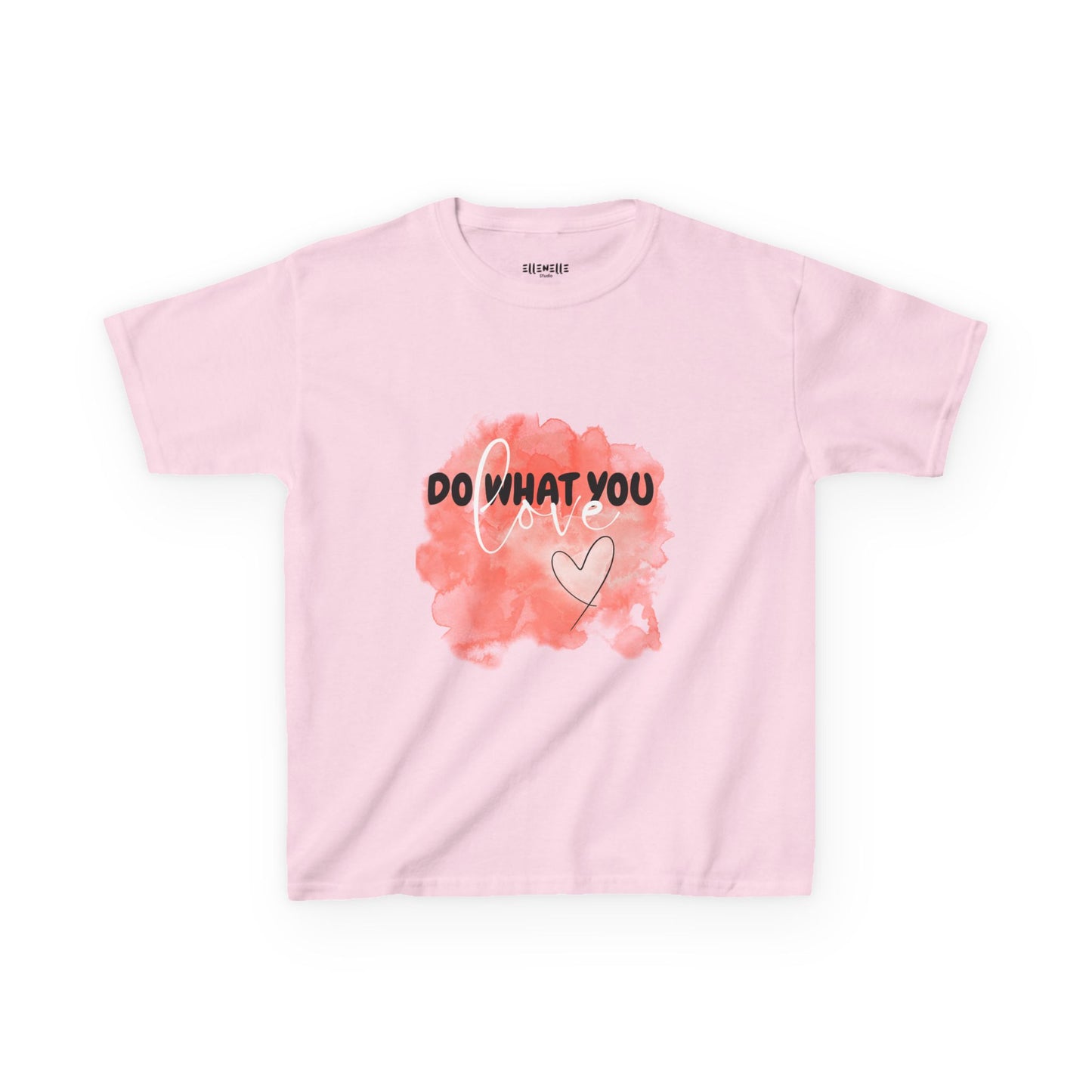 Do What You Love Motivational Kids T-Shirt, Positive Affirmation Shirt, Gift for Children, Encouraging Apparel