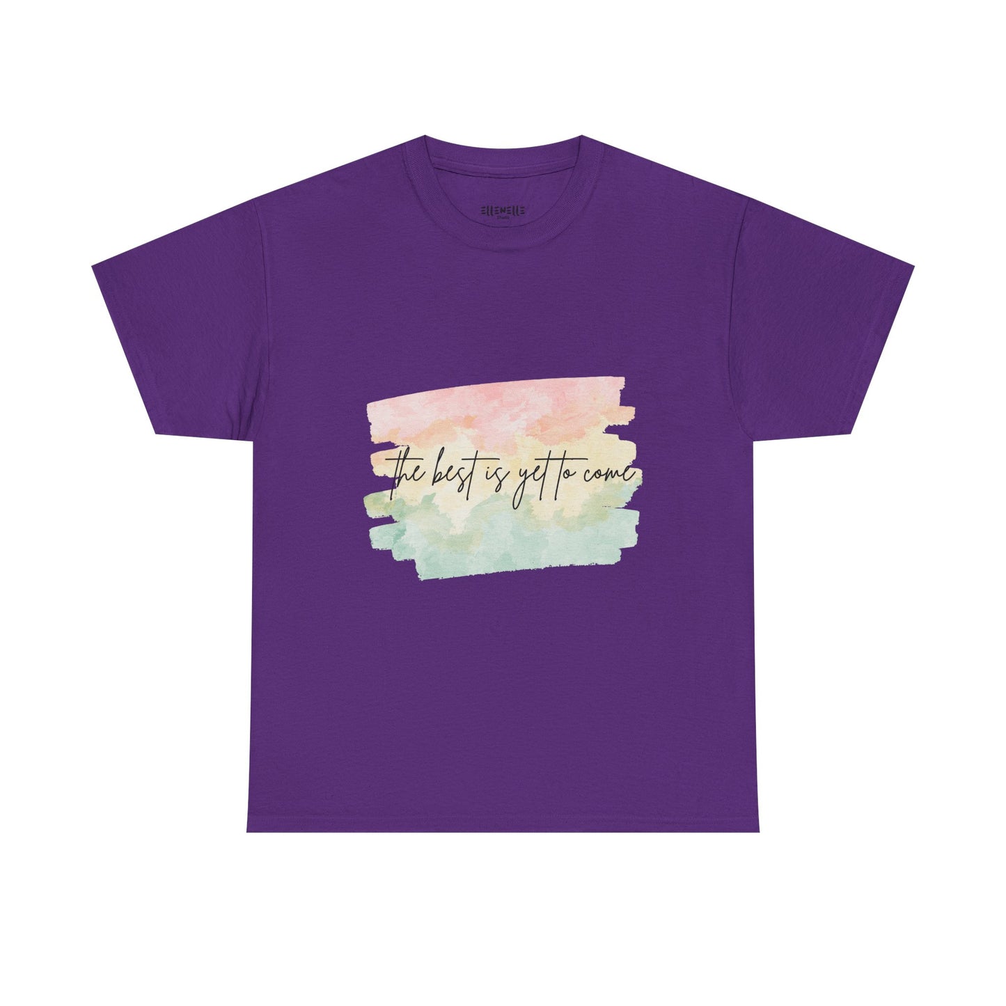 The Best Is Yet To Come Empowering Unisex Heavy Cotton Tee, Self-Love T-Shirt, Affirmation Apparel, Gift for Friends, Motivational Clothing