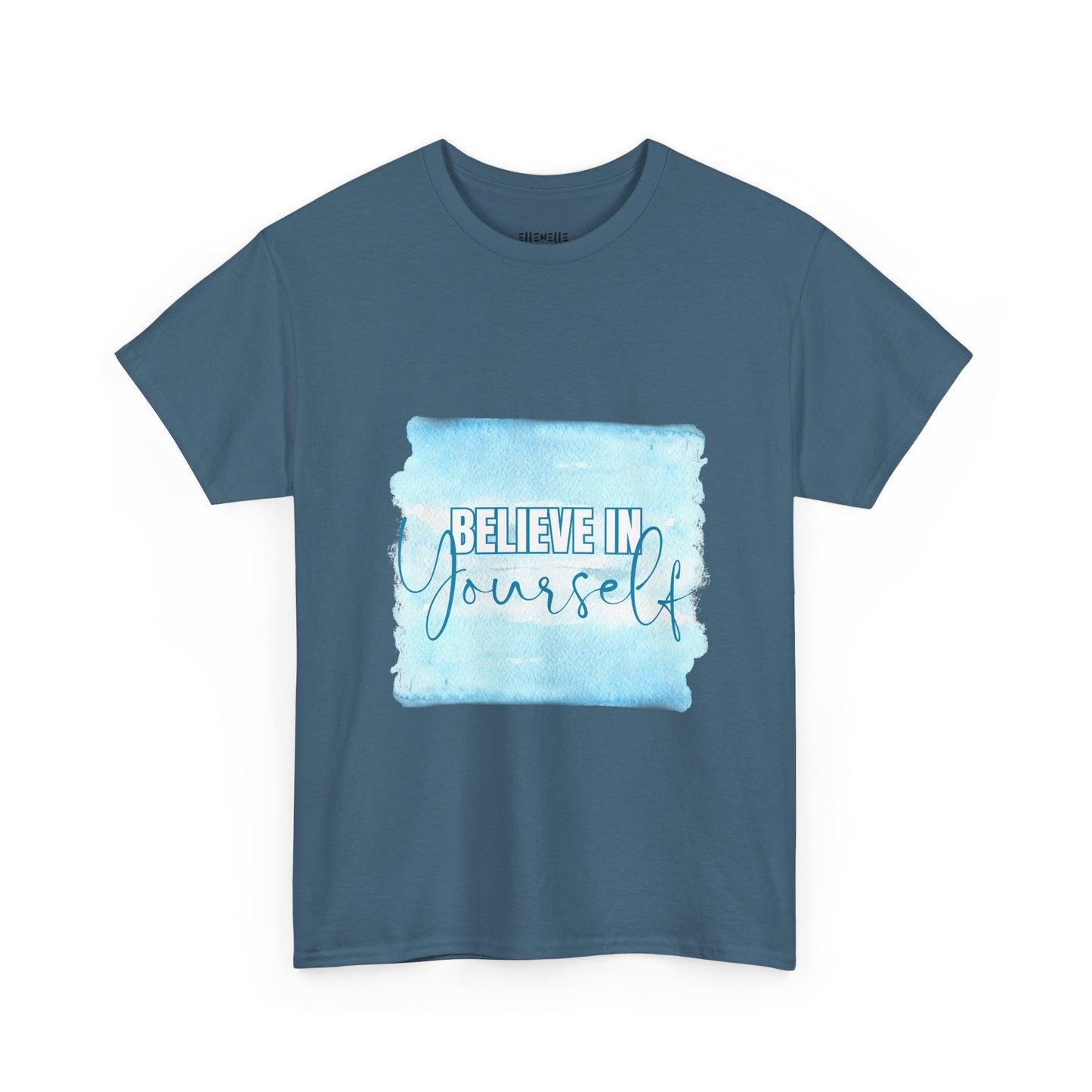 Believe in Yourself Empowering Unisex Heavy Cotton Tee, Self-Love T-Shirt, Affirmation Apparel, Gift for Friends, Motivational Clothing
