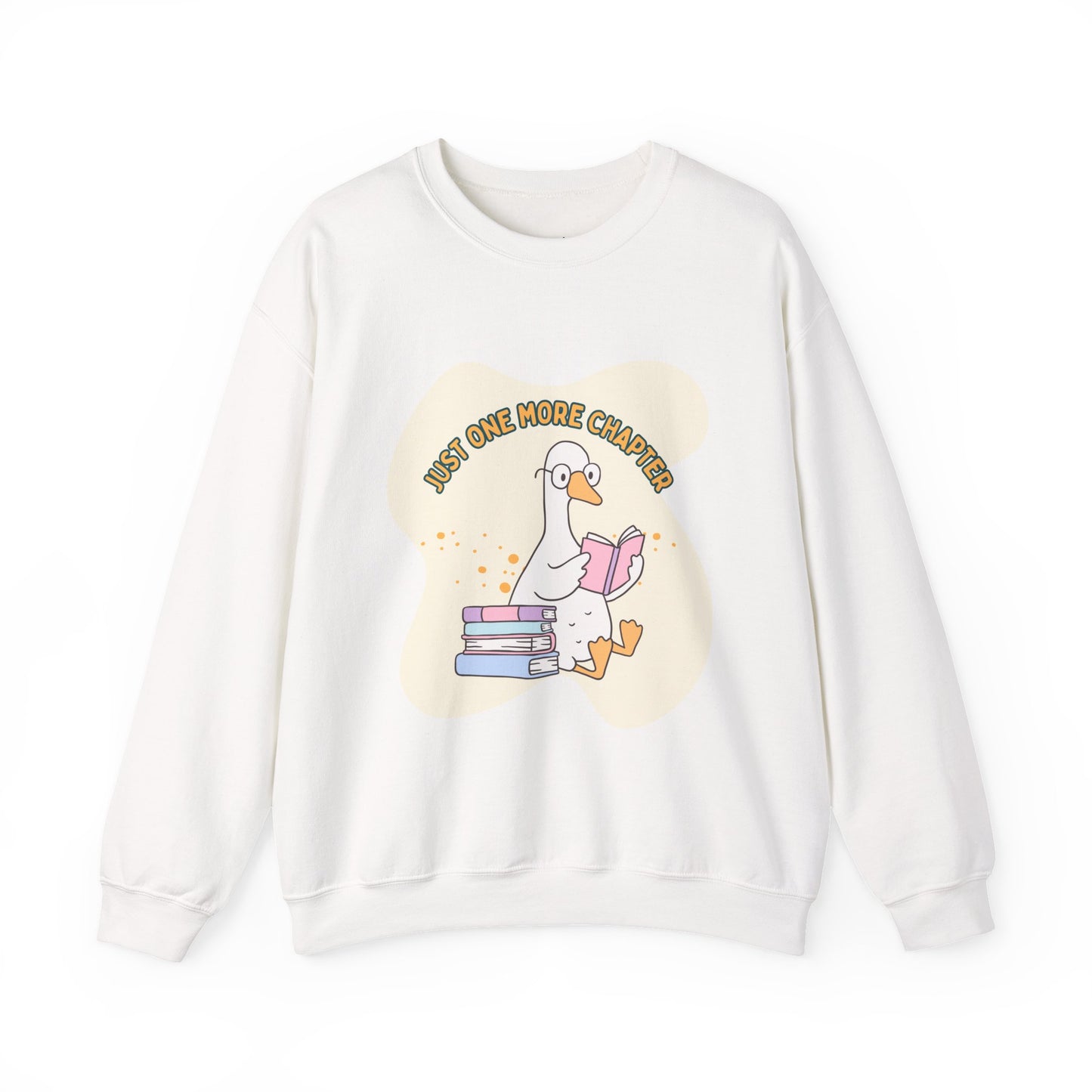 Just One More Chapter Sweatshirt, Perfect Gift for Book Lovers, Literary Apparel, Cozy Reading Gift, Cute Bookworm Crewneck