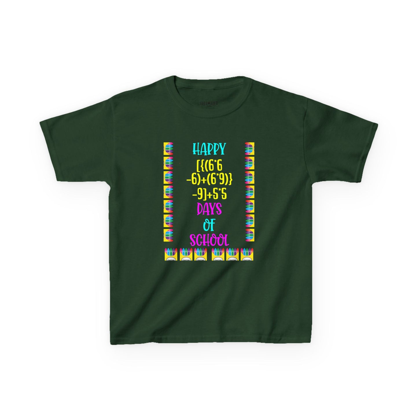 Crayons 100 Days of School Celebration Shirt