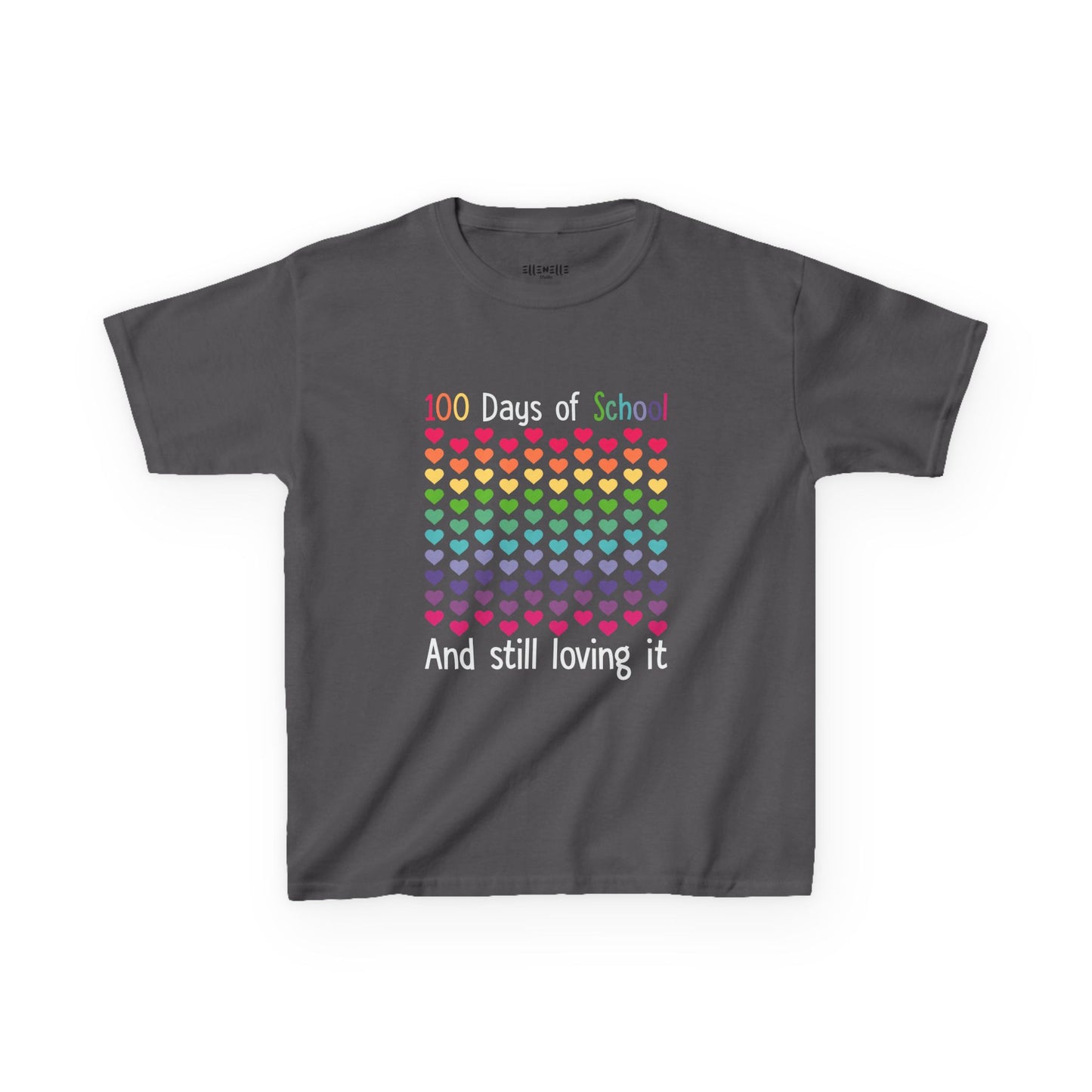 Hearts 100 Days of School Celebration Shirt