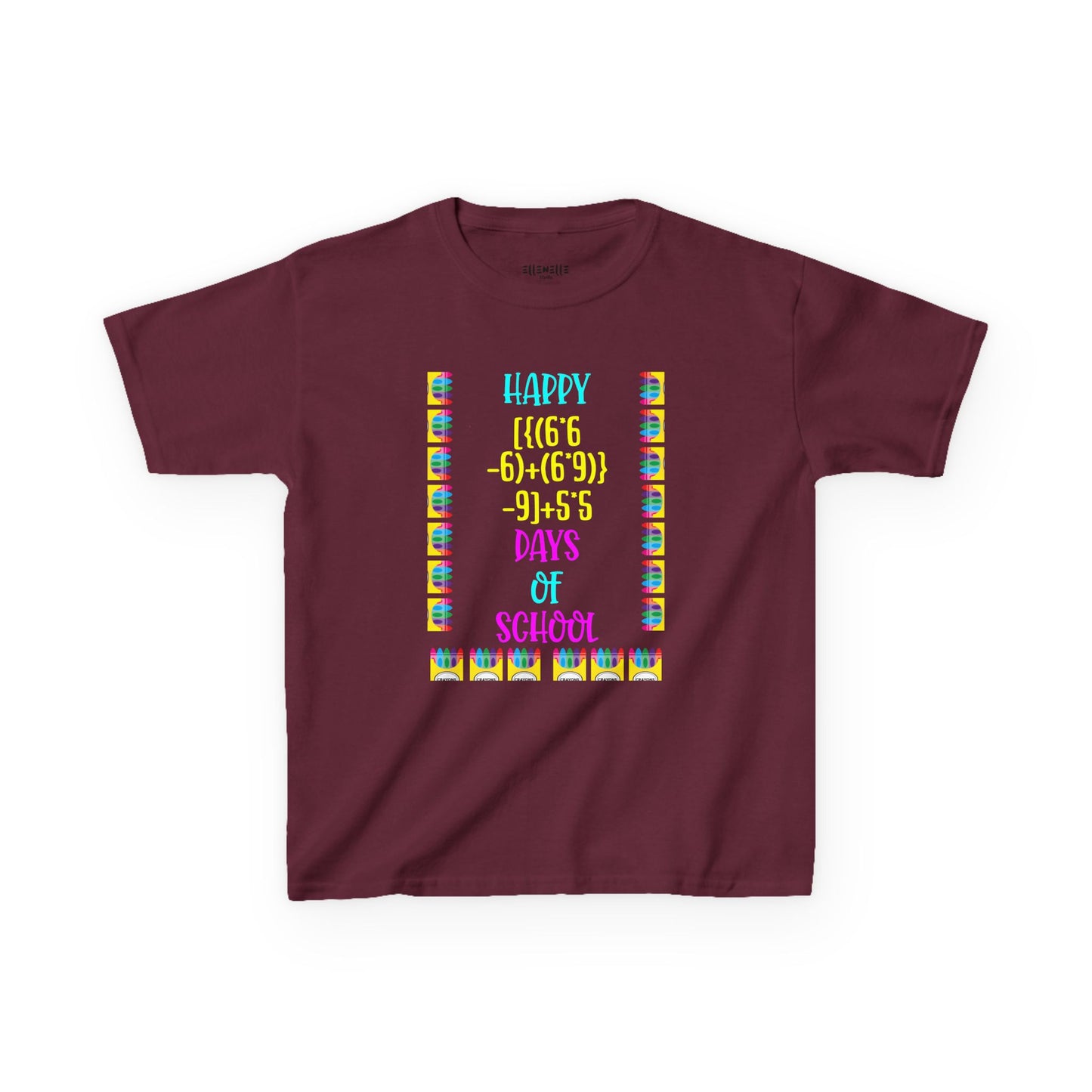 Crayons 100 Days of School Celebration Shirt