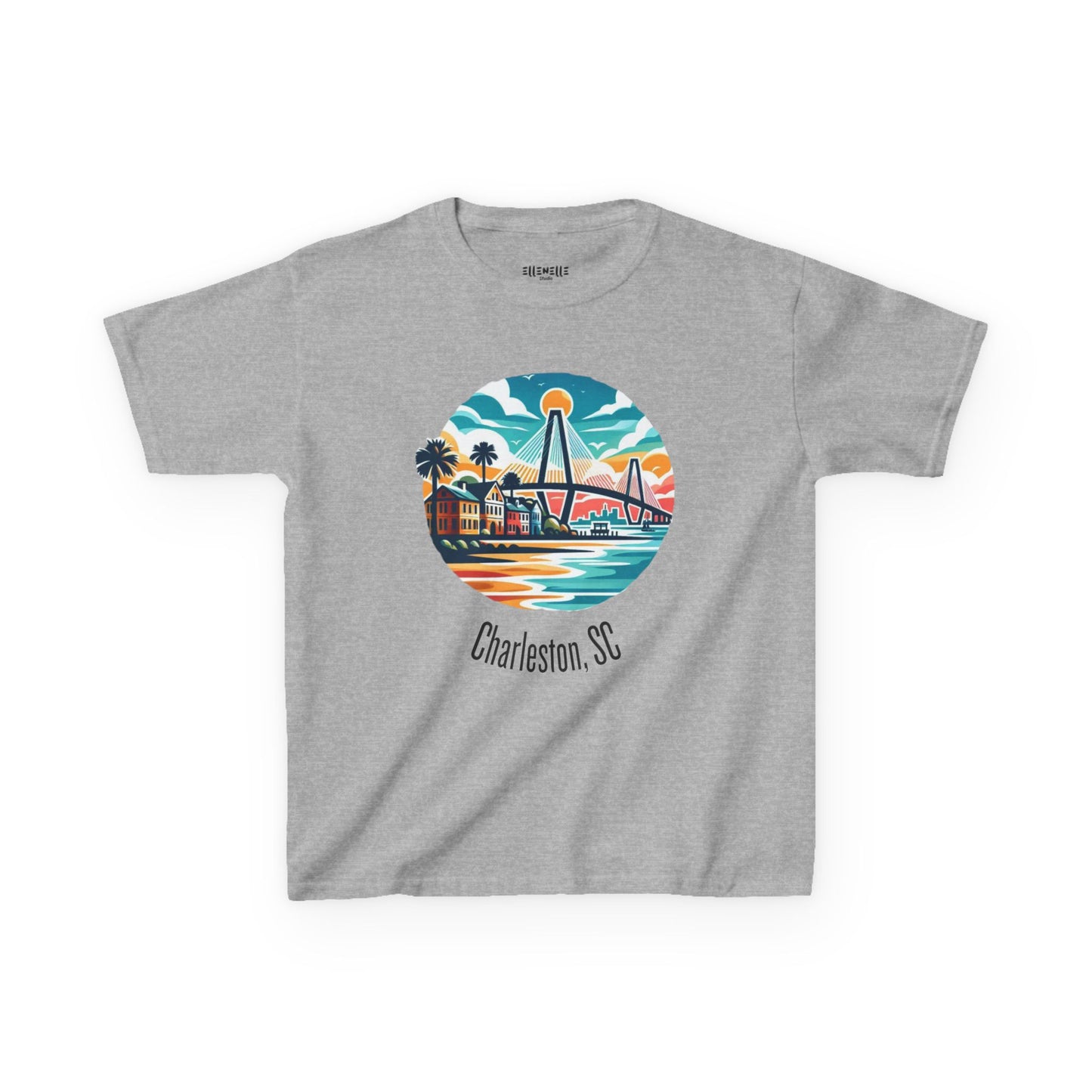 Charleston SC Kids Heavy Cotton Tee, Fun Summer Tee, Kids Vacation Shirt, Coastal Adventure Kids Apparel, Beach Day Outfit, Summer [...]